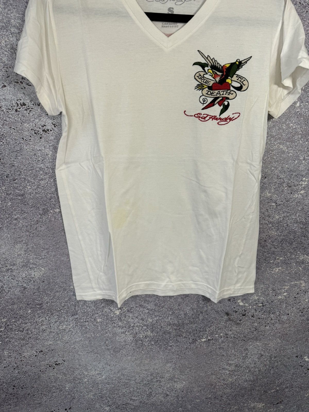 Ed Hardy × Vintage Made in USA🇺🇸 Ed Hardy tee Size US S / EU 44-46 / 1 - 4 Thumbnail