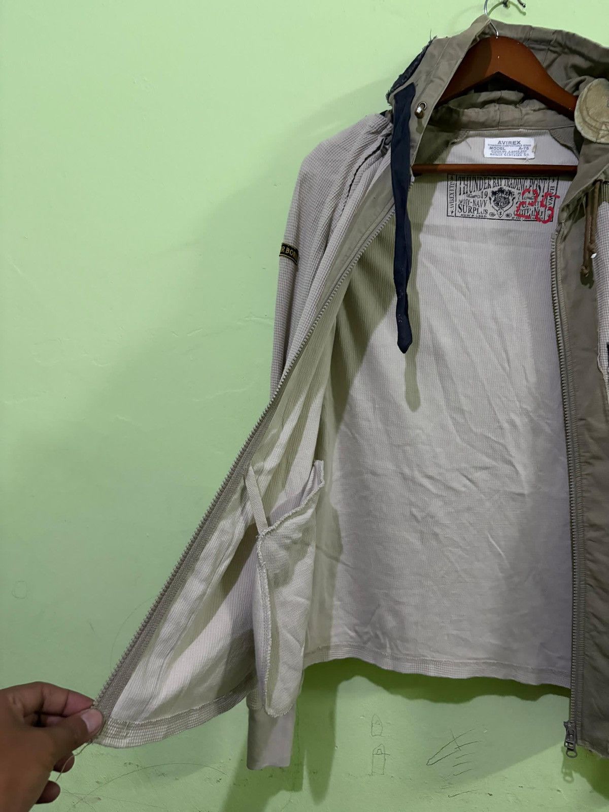 Avirex VTG 90's Avirex A75 Air Born Jacket 25th Anniversary Design Size US M / EU 48-50 / 2 - 4 Thumbnail