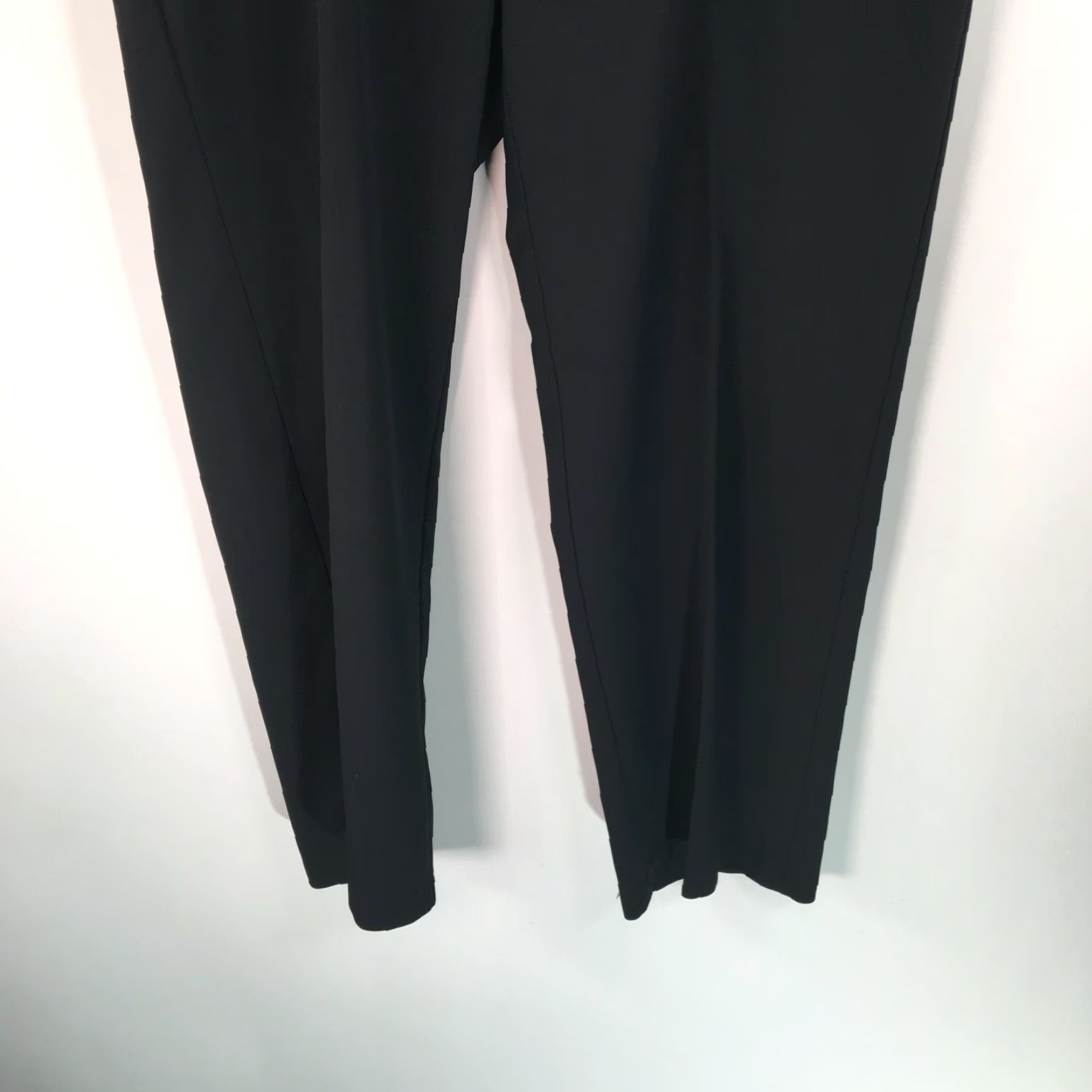 Haggar Haggar Mens Flat Front Straight Casual Black Trouser Dress Pants 36X29 Size US 38 / EU 54 - 4 Thumbnail