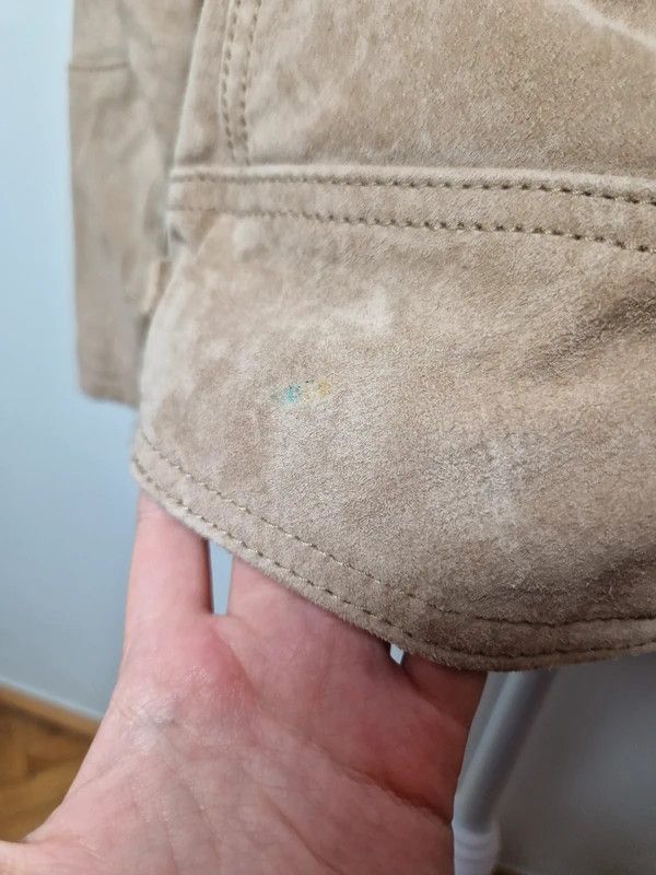 Japanese Brand Vintage suede biker jacket Avant garde archive Japan y2k Size XL / US 12-14 / IT 48-50 - 3 Thumbnail