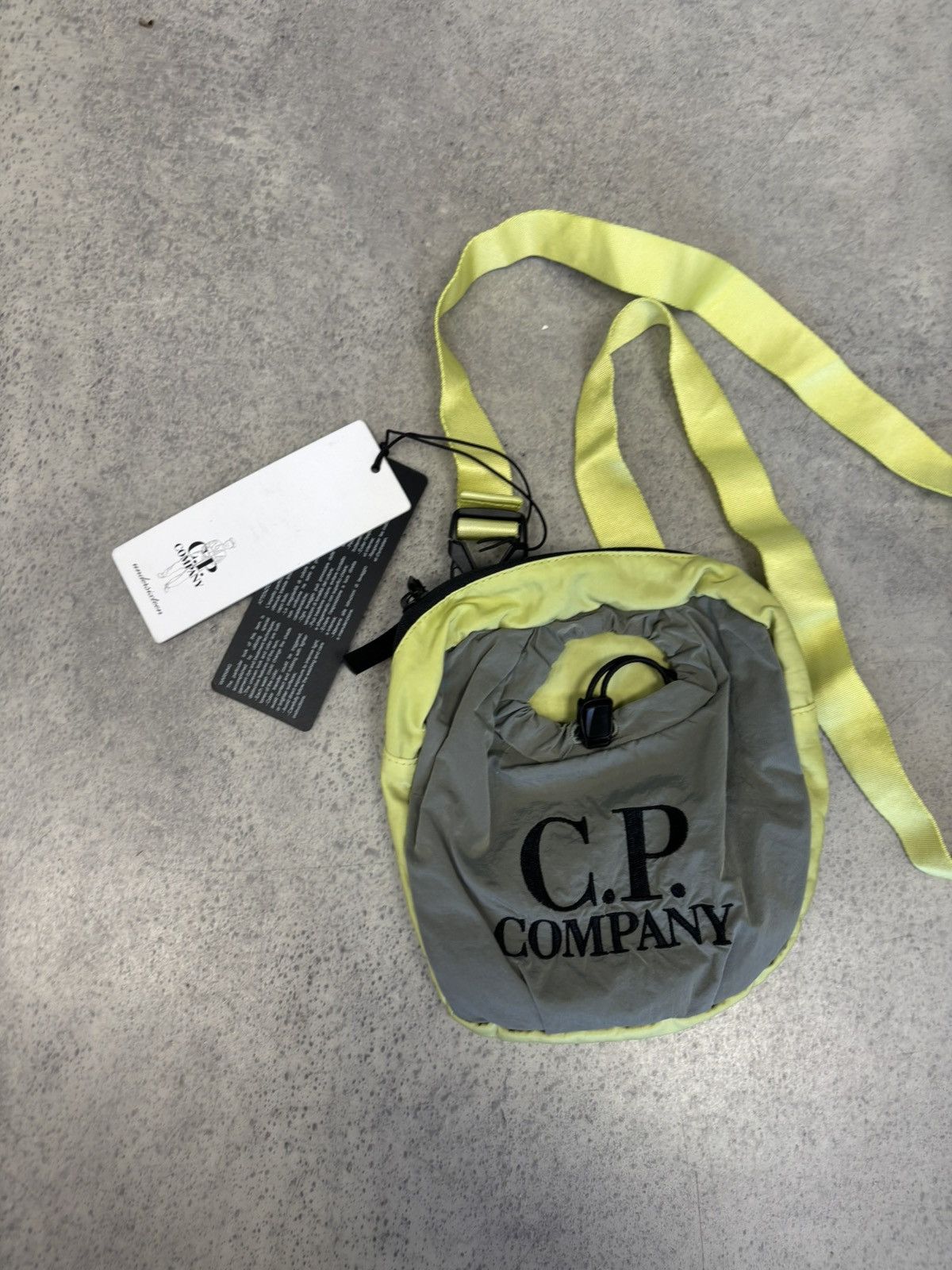 C.P. Company CP Company grey/lime messenger Size ONE SIZE - 2 Thumbnail