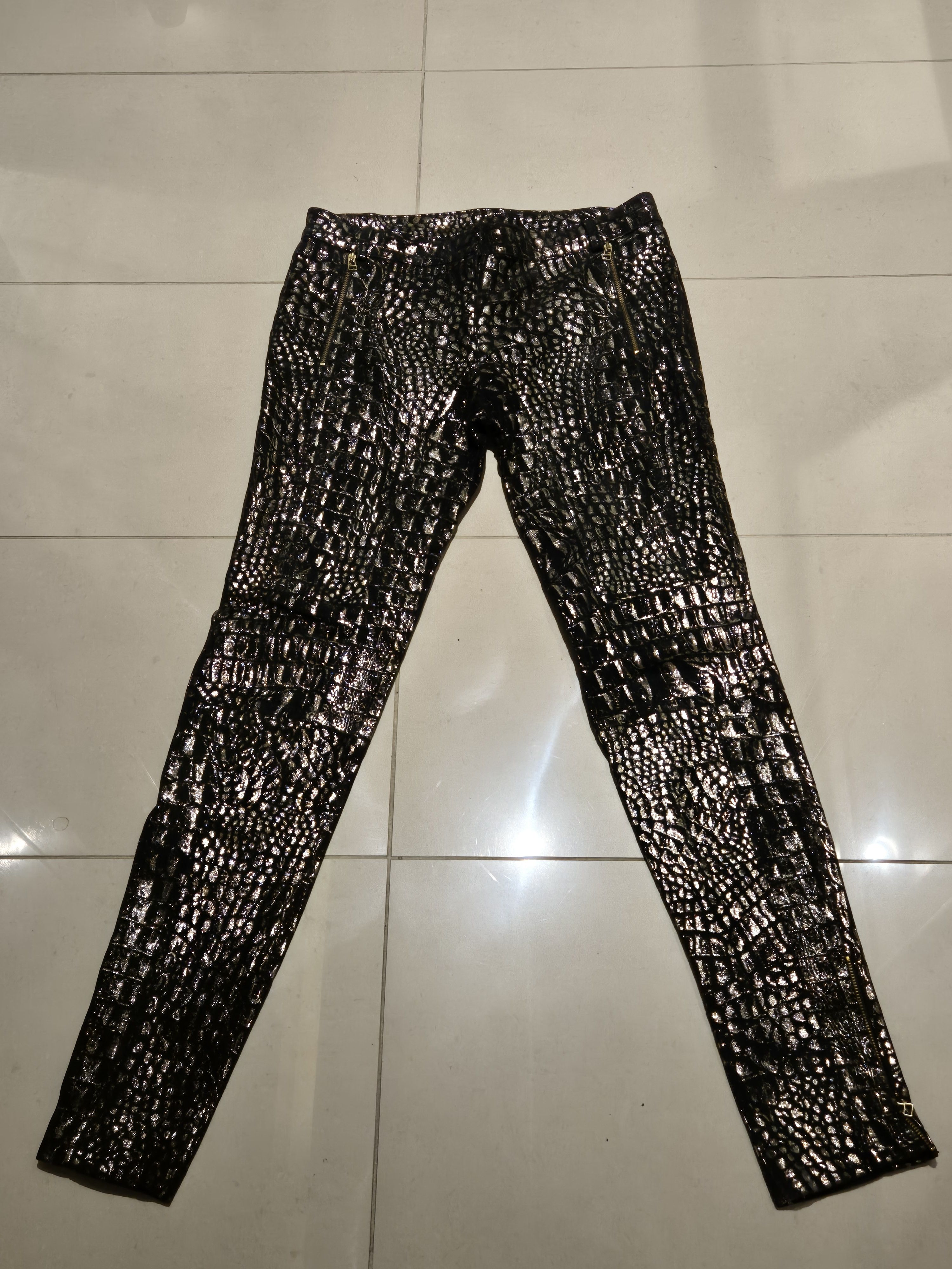 Other Sass +Bide foil printed suede pants Size 27" / US 4 / IT 40 - 1 Thumbnail