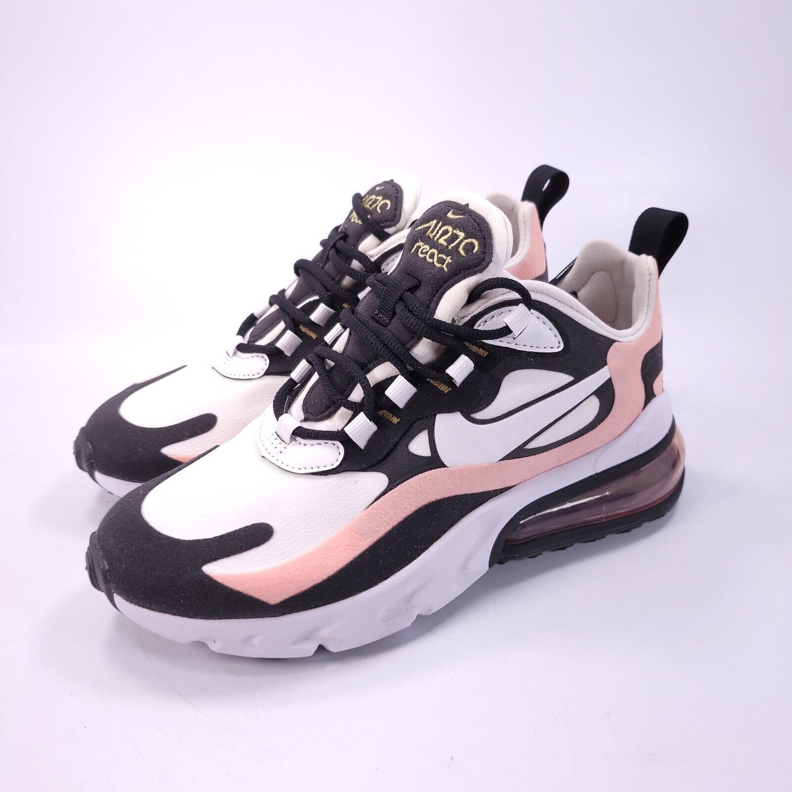 Nike Nike Air Max 270 React Shoe Womens Size 5 AT6174-005 White Size US 5 / IT 35 - 1 Thumbnail