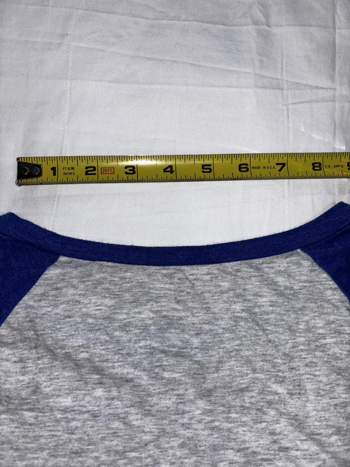 Designer Los Angeles Dodgers Women's Raglan Tee - Let's Play Ball Size XS / US 0-2 / IT 36-38 - 5 Thumbnail