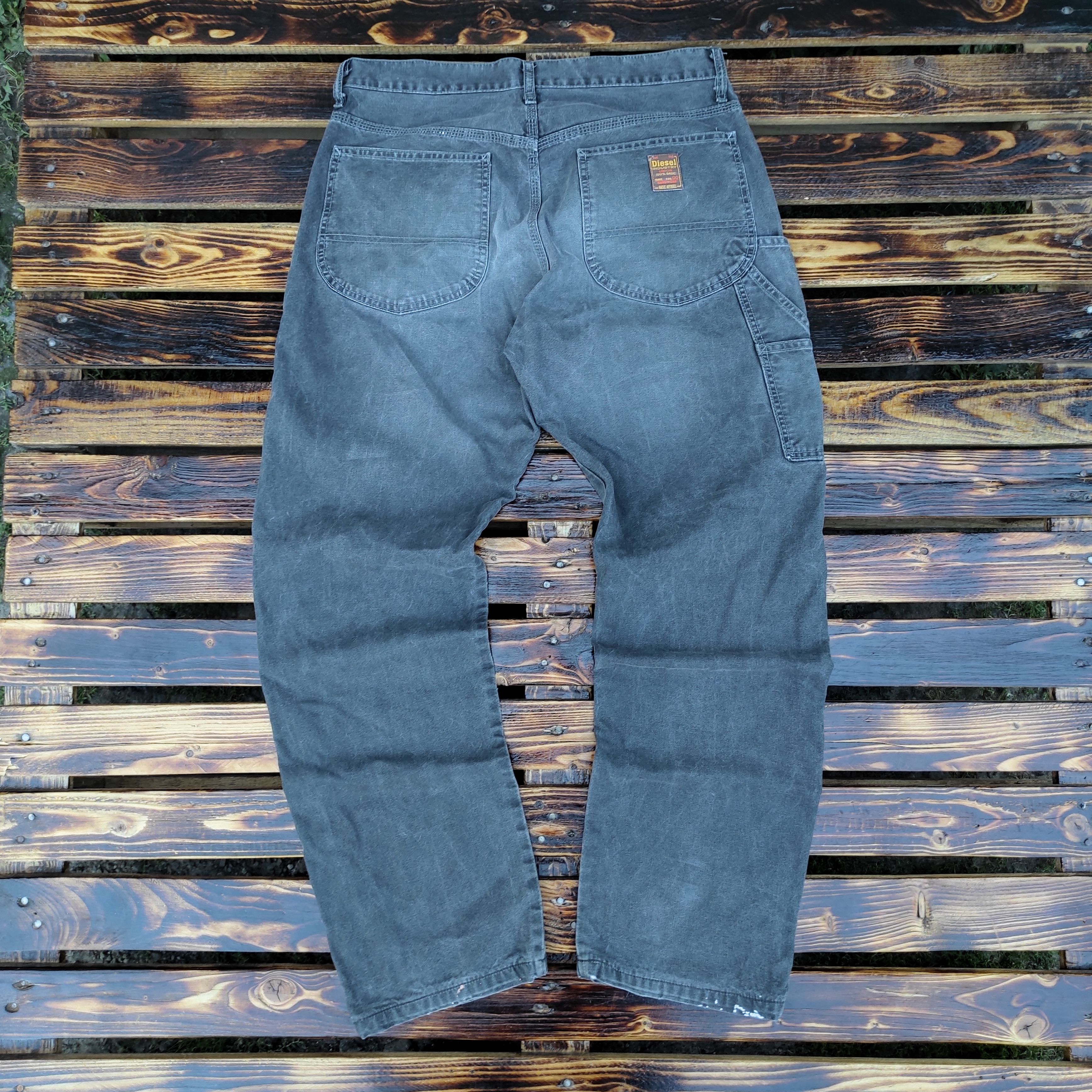 Diesel × Vintage DIESEL Men's Jeans Oversized W32 L32 Made in Italy Size US 32 / EU 48 - 2 Thumbnail
