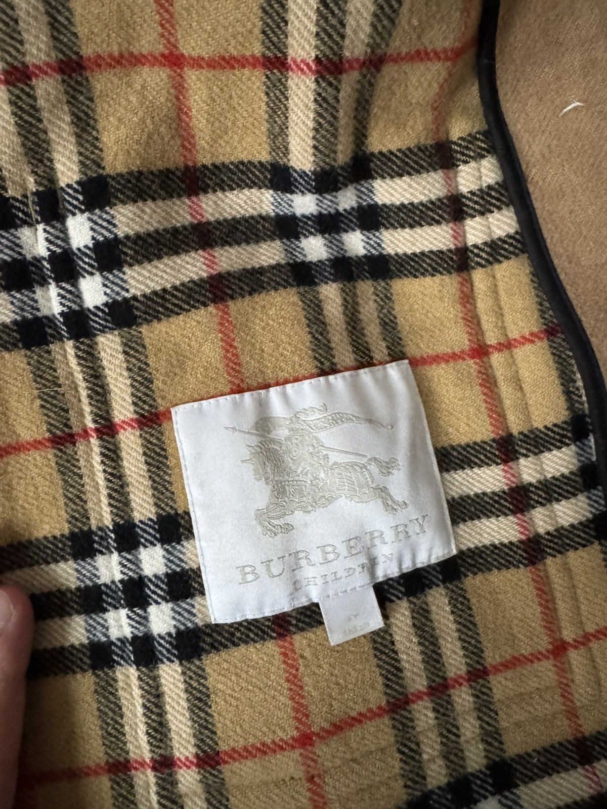 Burberry Burberry Children Nova Check Wool Coat Jacket Size 6 years Size US XXS / EU 40 - 9 Thumbnail