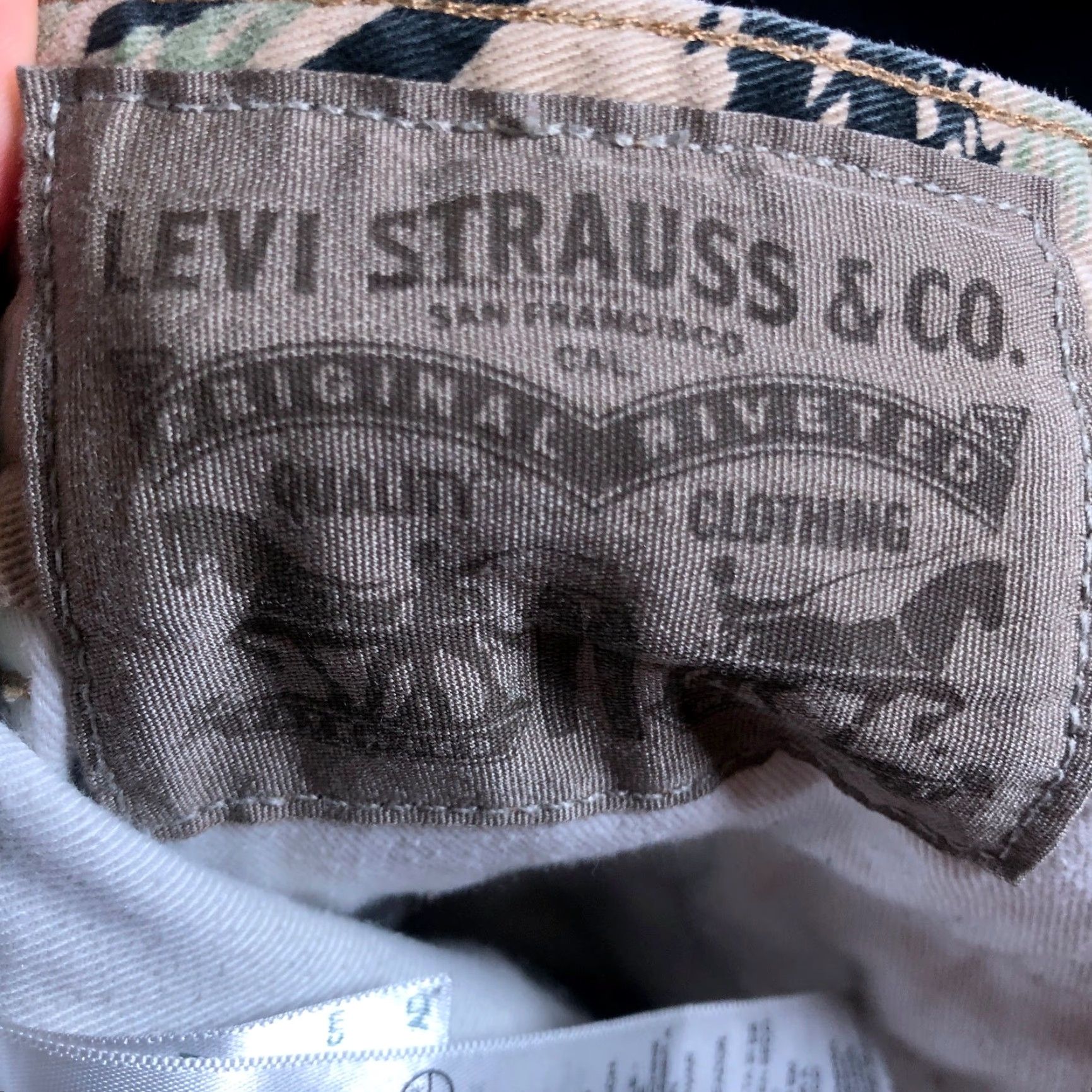 Levi's Levis Strauss & Co Mens Pants Tan Khakis Straight Leg 100% Cotton 31x32 Pants Chino Workwear Mens Regular Straight Tan 31 33 Inseam 31in Size US 31 - 4 Thumbnail