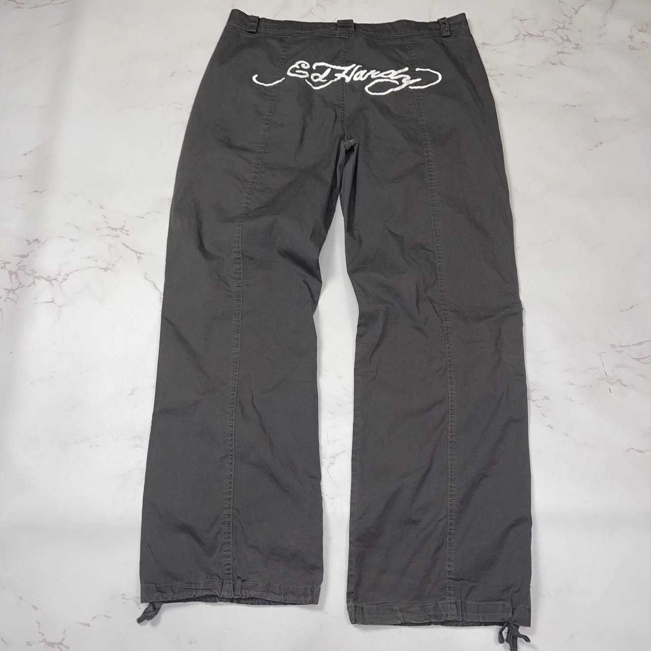 Ed Hardy Ed Hardy Urban Outfitters Y2K 90s Style Grey Cargo Size XL Size US 36 / EU 52 - 2 Thumbnail