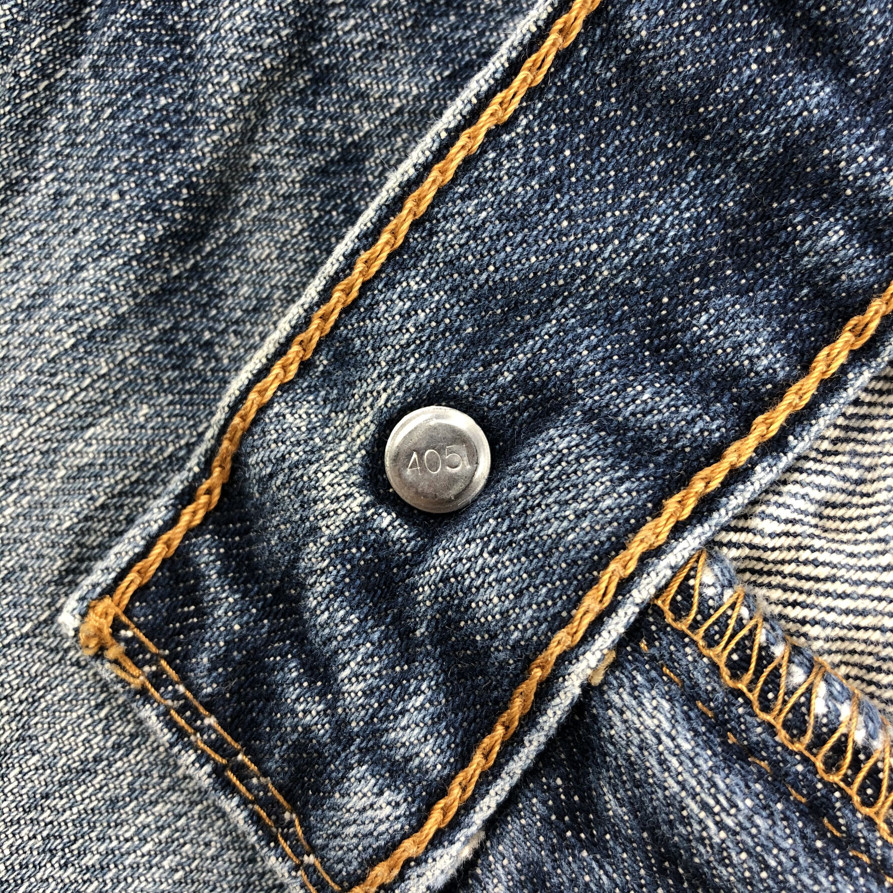 Levi's Vintage Levis 505 Jeans Faded Blue Denim KJ479 Size US 34 / EU 50 - 9 Thumbnail
