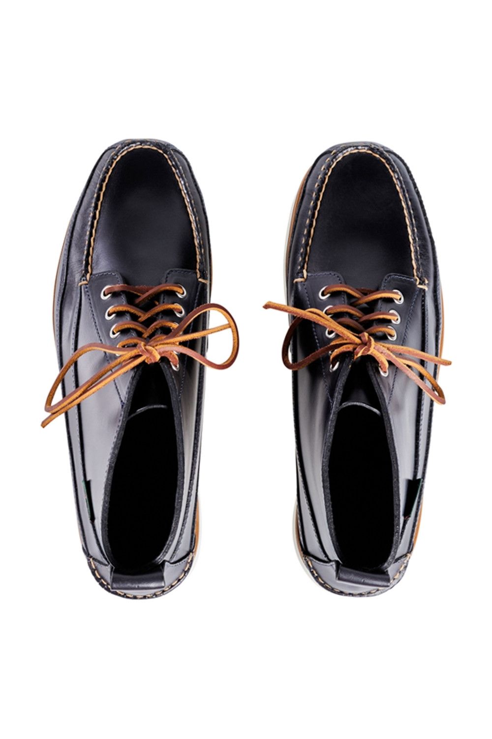 G.H. Bass & Co. o1y0125 Logo Ankle Boots in Midnight Blue Size US 13 / EU 46 - 3 Thumbnail