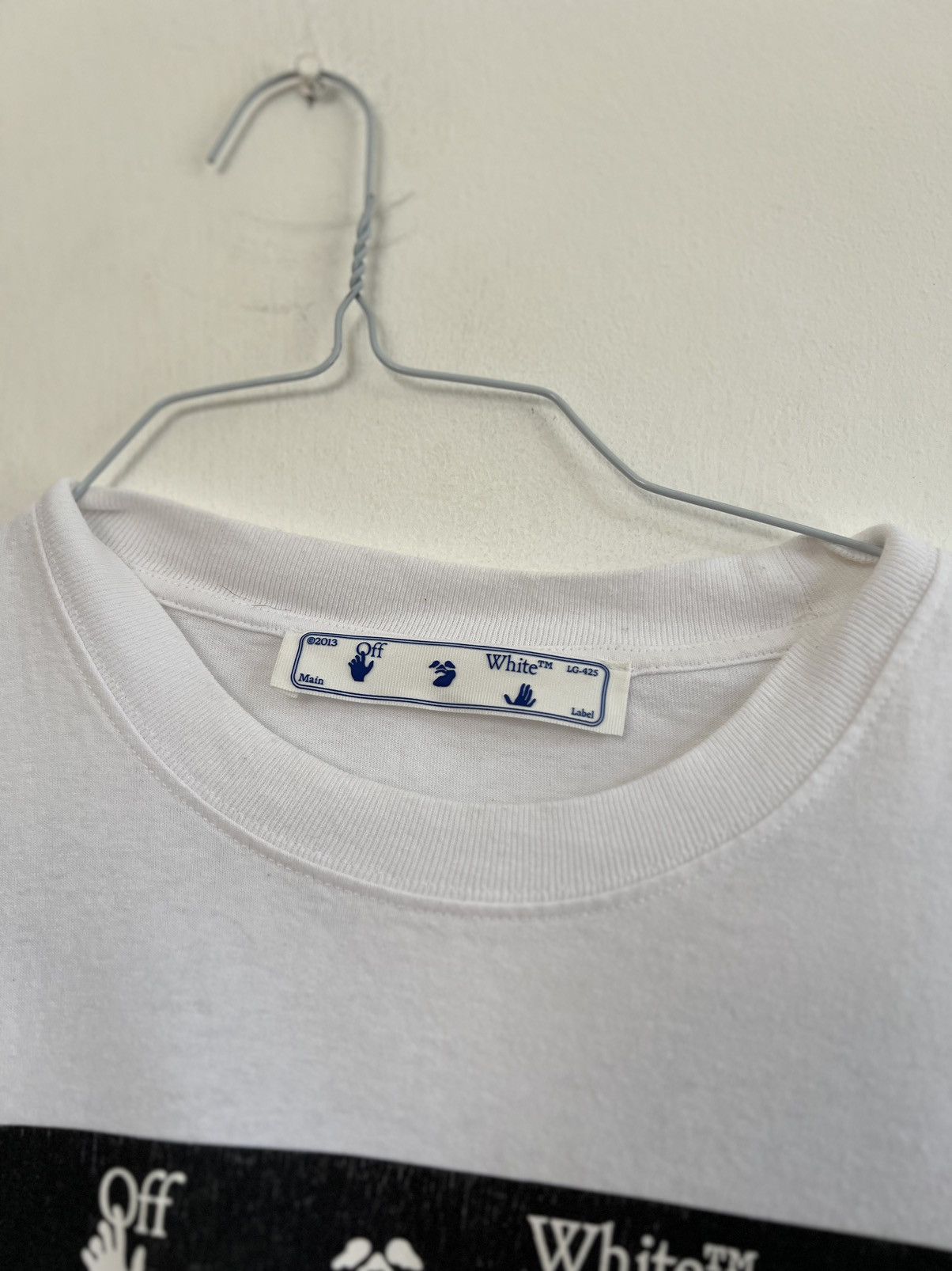 Off-White × Virgil Abloh Off white Caravaggio TEE Size US M / EU 48-50 / 2 - 5 Thumbnail