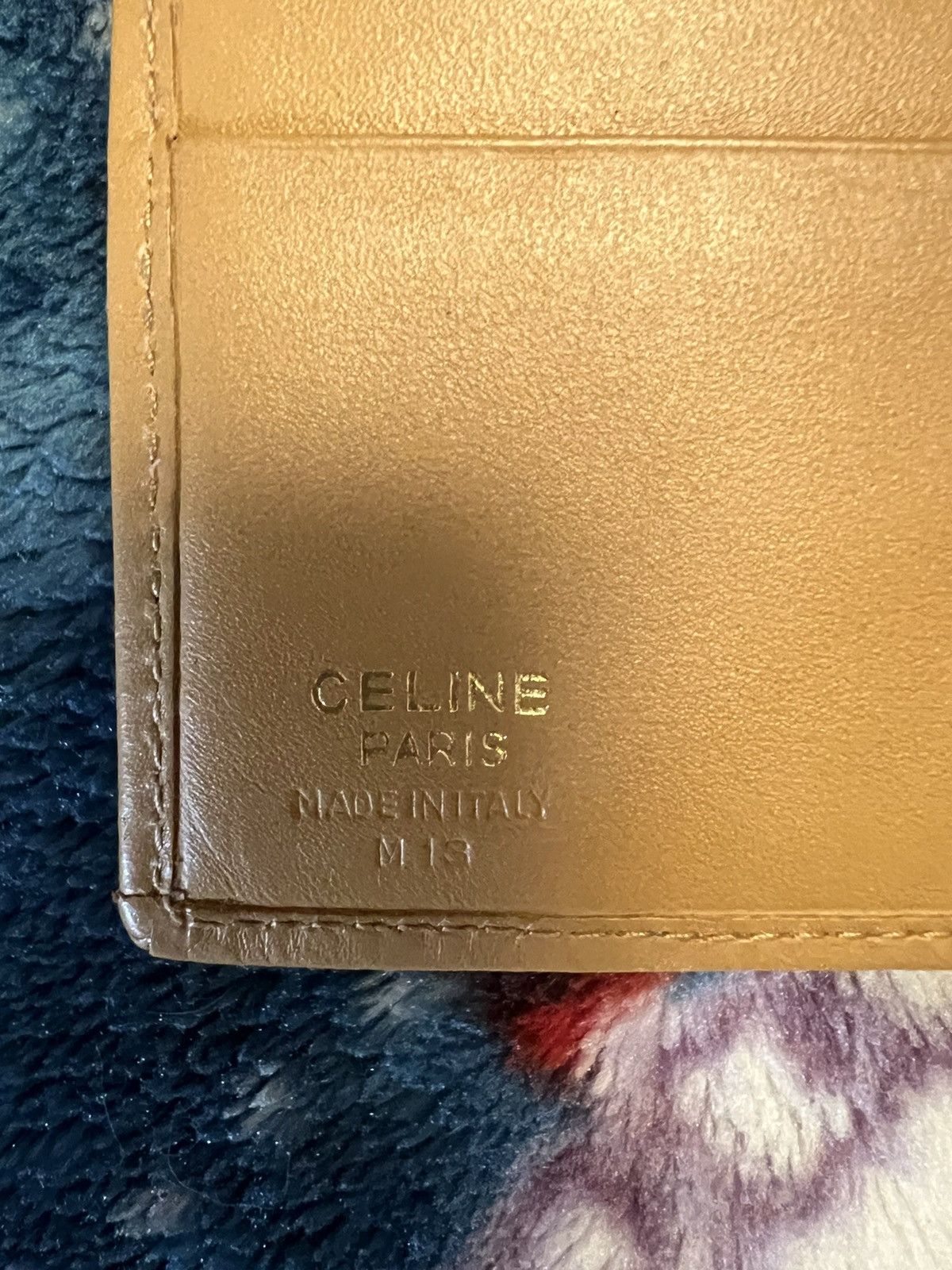 Celine Macadam Brown Long Wallet