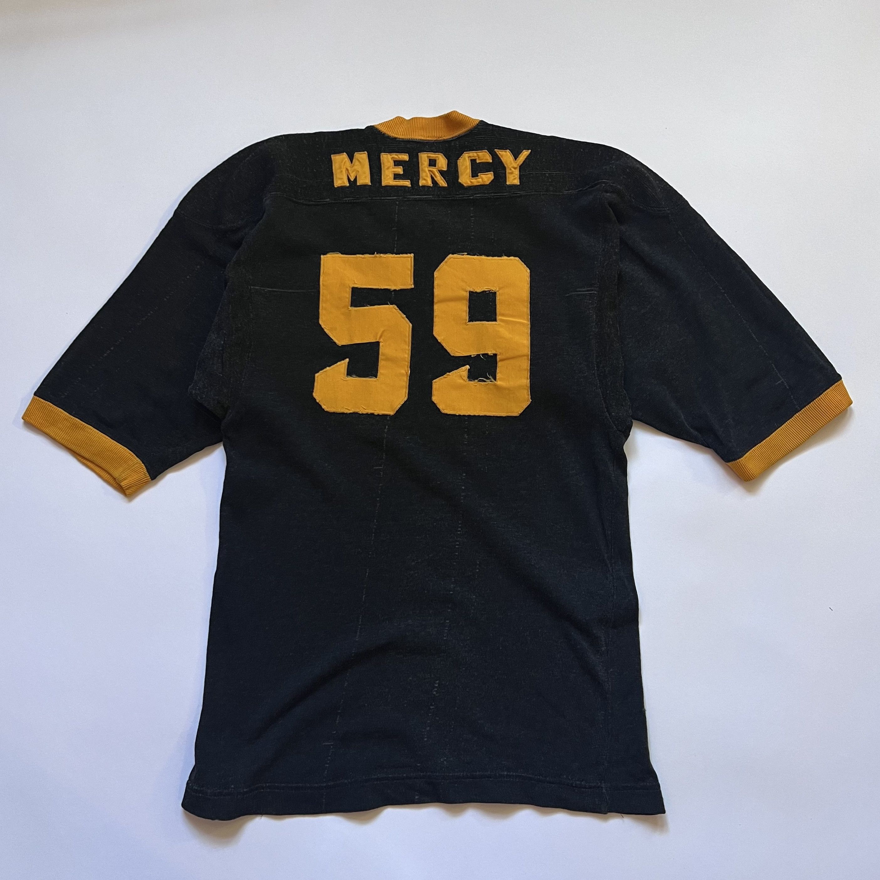 Vintage VTG 60s Beta Sigma Phi Sorority Black Gold T-Shirt S/M Size M / US 6-8 / IT 42-44 - 3 Thumbnail
