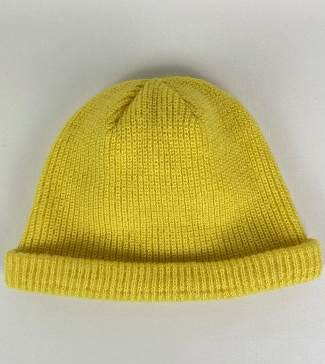 Lacoste Vintage Lacoste Acrylic Beanie Hat One Size Knit Yellow Top Size ONE SIZE - 2 Thumbnail