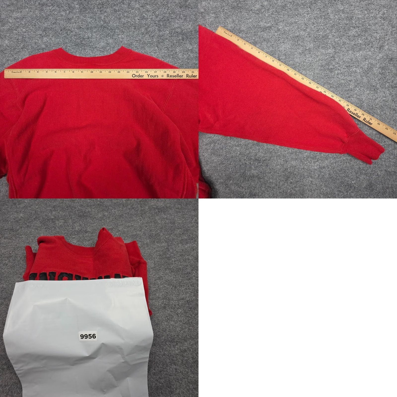 Champion VINTAGE Champion Reverse Weave Sweatshirt Men’s Large Red Cincinnati Ohio Size US L / EU 52-54 / 3 - 8 Thumbnail