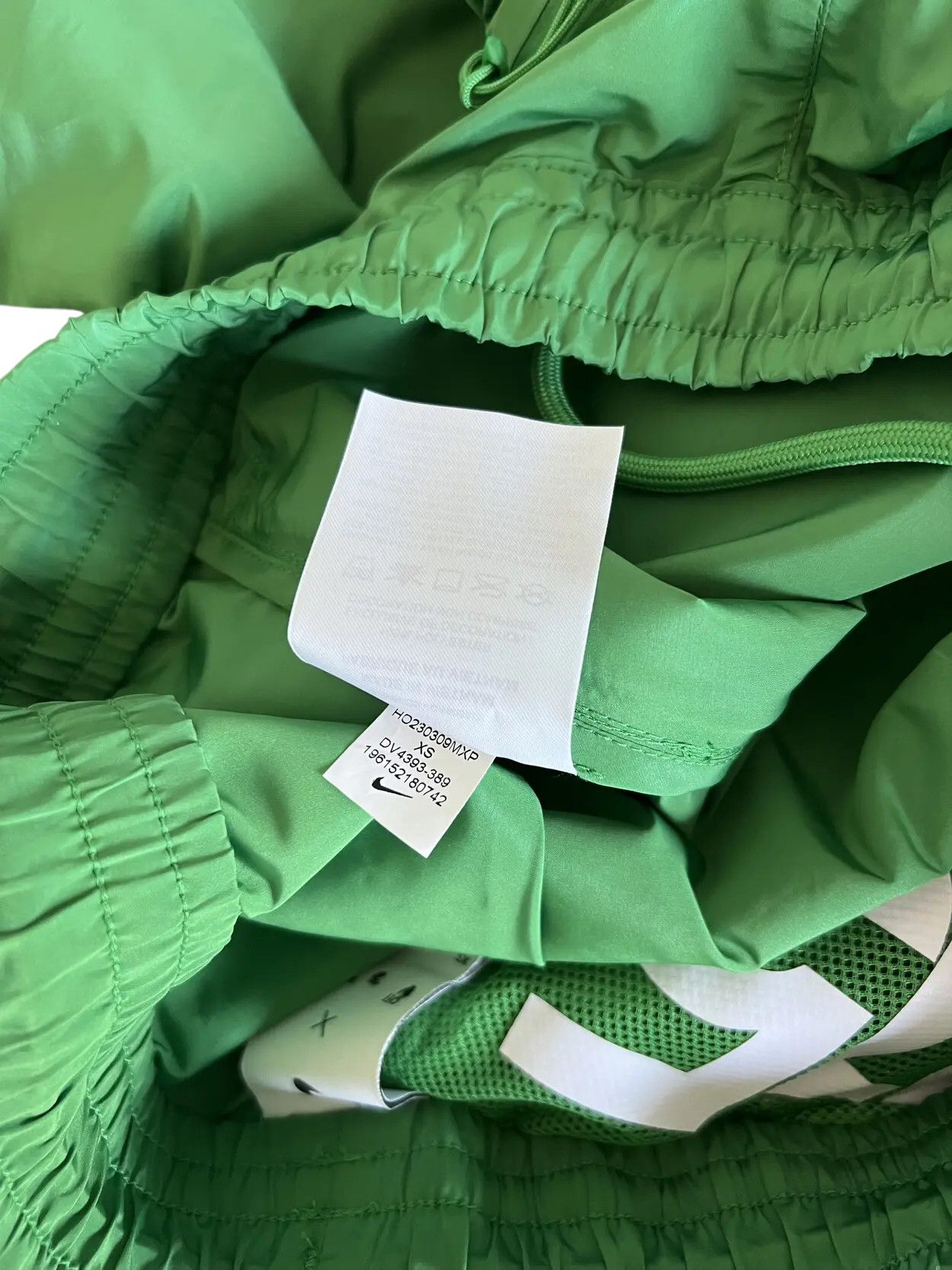 Nike × Off-White 💯NIKE x OFF-WHITE Pants Kelly Green X-Small Never Worn Size US 29 - 9 Thumbnail