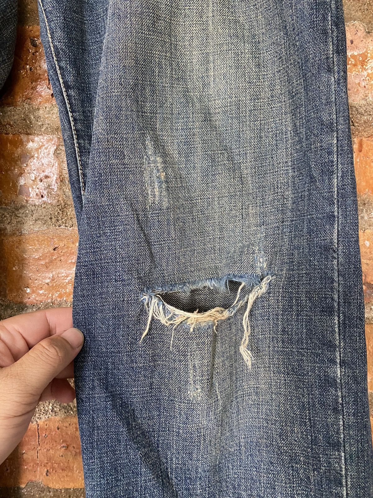 Kiminori Morishita 2000s TETE HOMME Flare and distressed pants Size US 32 / EU 48 - 7 Thumbnail