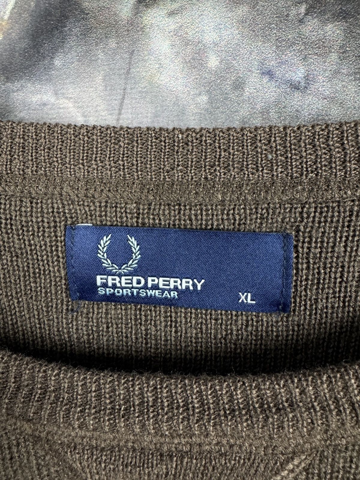 Fred Perry Men’s Fred Perry Stripped Pullover Sweater Size XL Size US XL / EU 56 / 4 - 7 Thumbnail