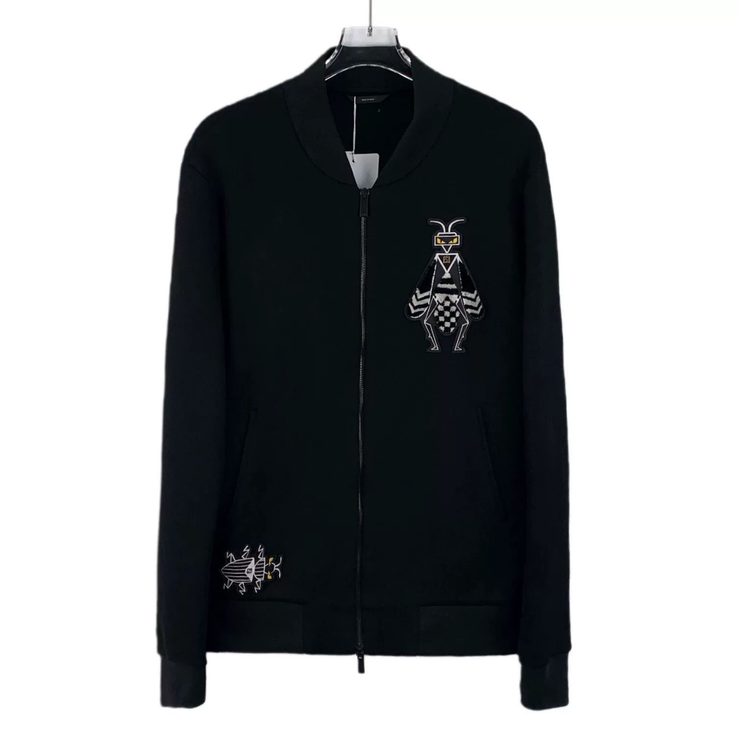 Fendi Fendi Bee Embroidery Zip Jacket Size 46 Size US S / EU 44-46 / 1 - 1 Thumbnail