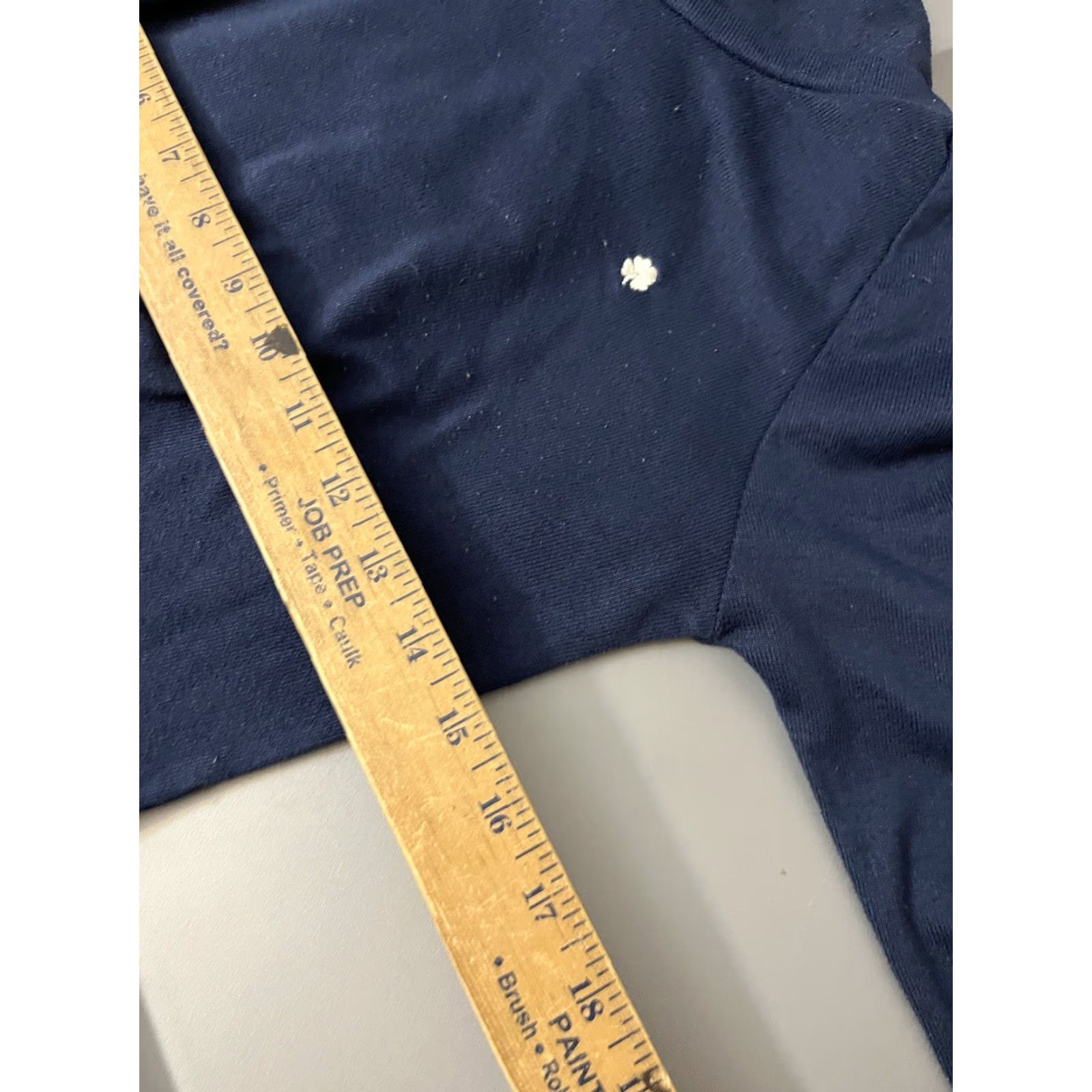 Lucky Brand Lucky Brand Sleep Shirt Medium Navy Blue V Neck Solid Long Sleeve Womens Size M / US 6-8 / IT 42-44 - 5 Thumbnail