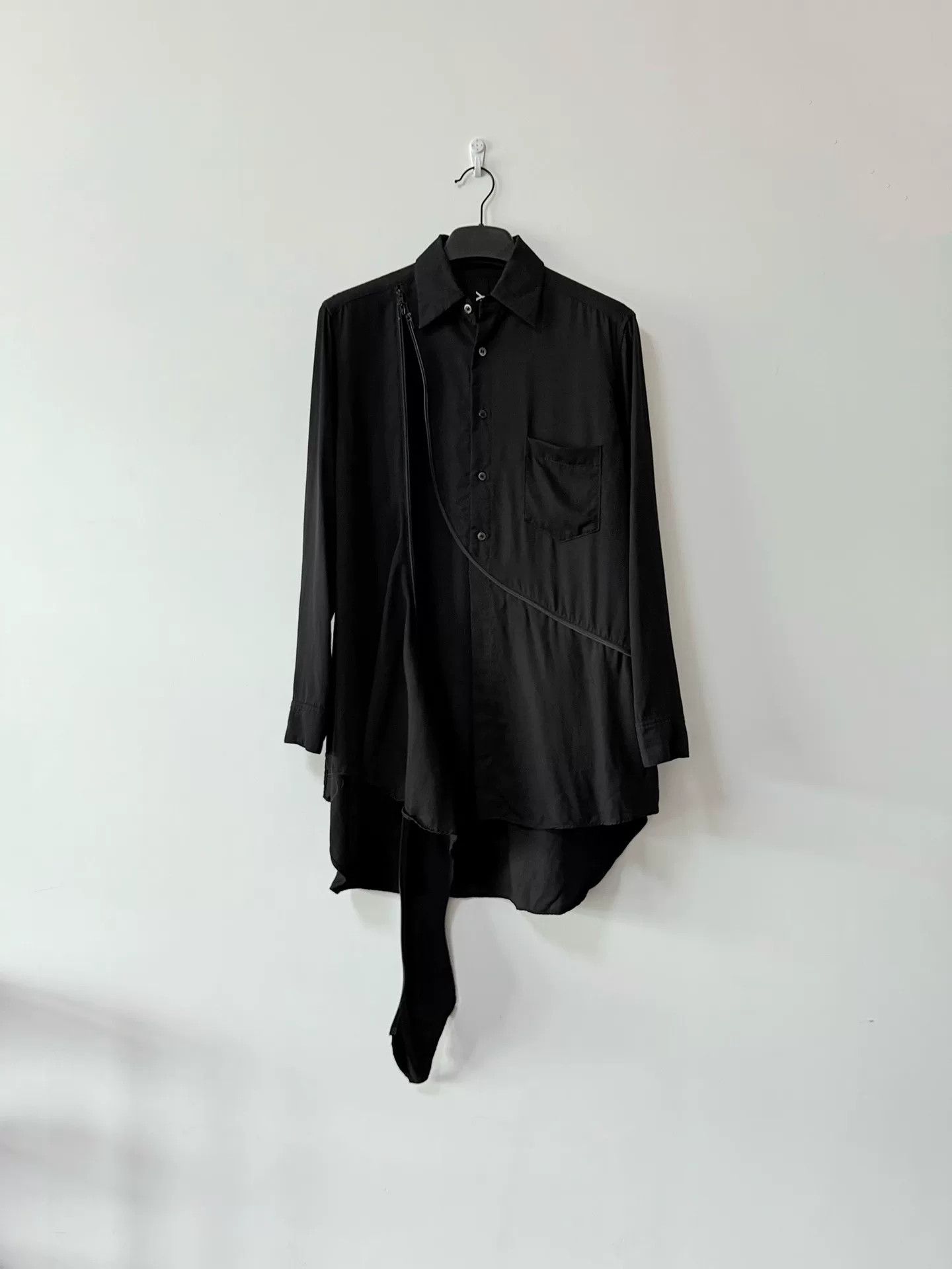 Yohji Yamamoto Yohji Yamamoto Ground Y Layered Zip Shirt Size US S / EU 44-46 / 1 - 1 Thumbnail