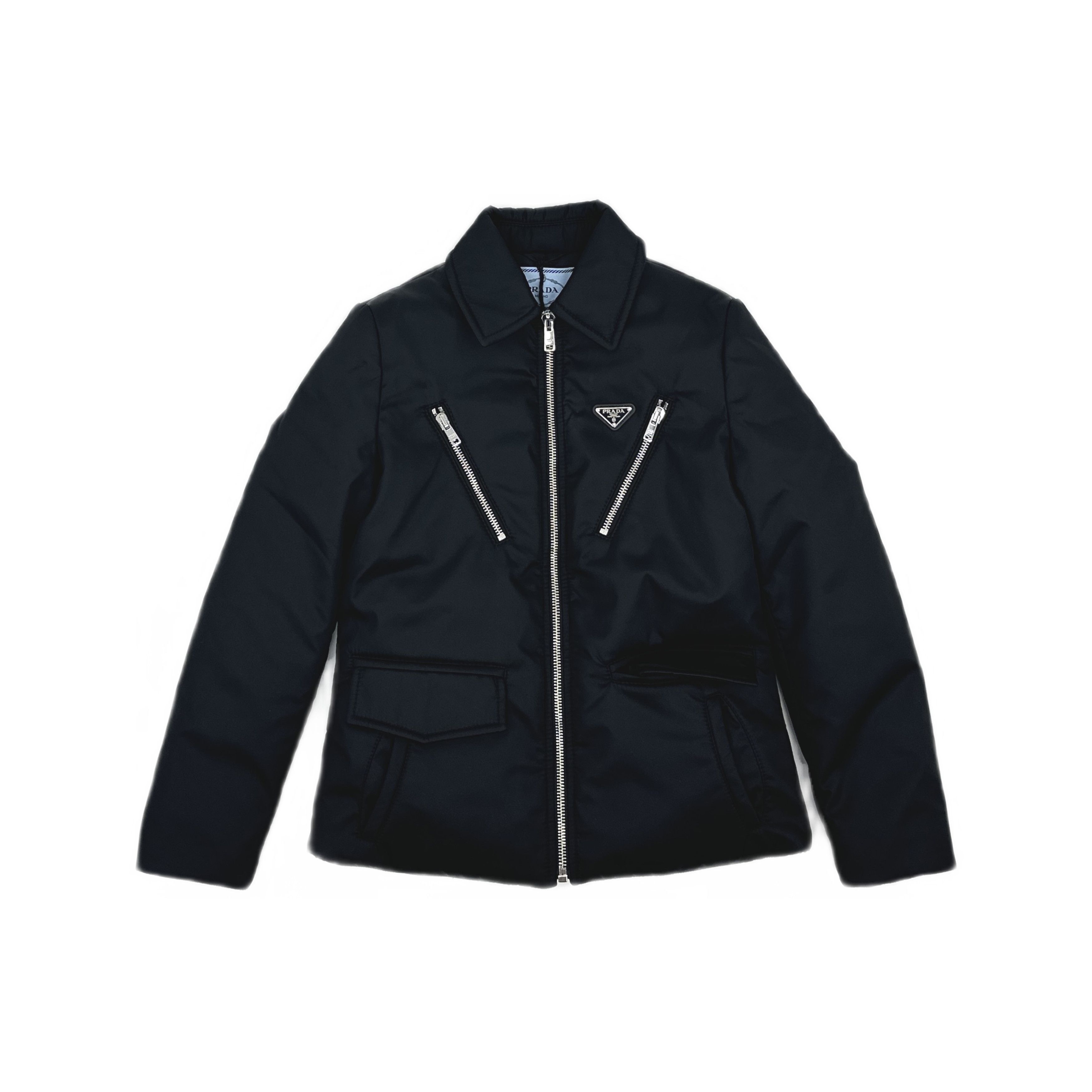 Prada Prada Logo Plaque Re-Nylon Jacket Size 38 Size XS / US 0-2 / IT 36-38 - 1 Thumbnail