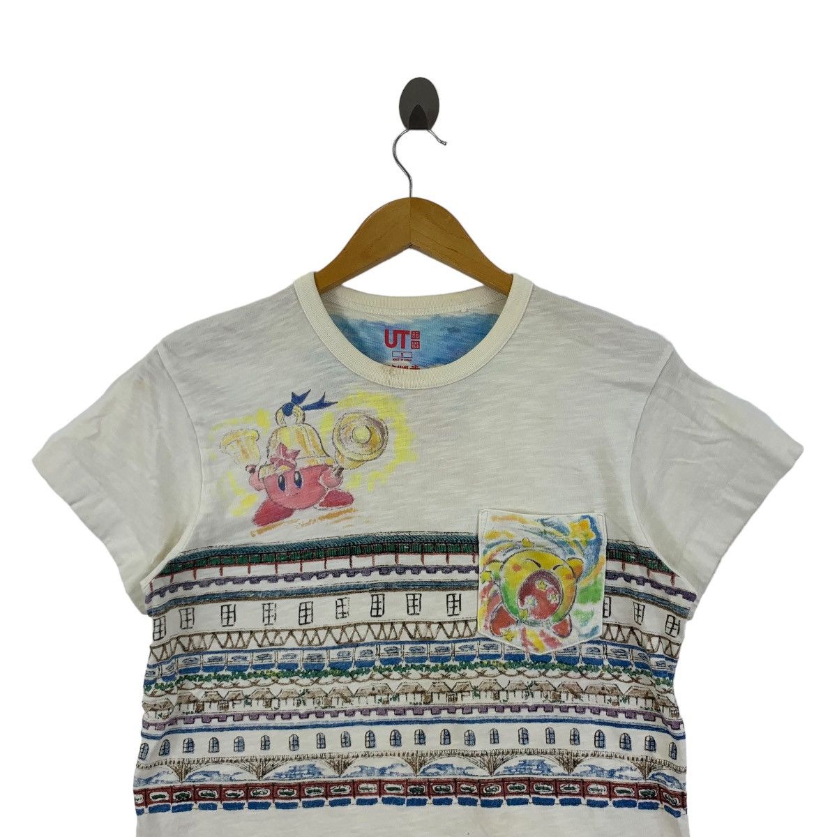 Nintendo × Uniqlo UNIQLO x NINTENDO KIRBY Video Console Game Tee Shirt Size S / US 4 / IT 40 - 2 Thumbnail
