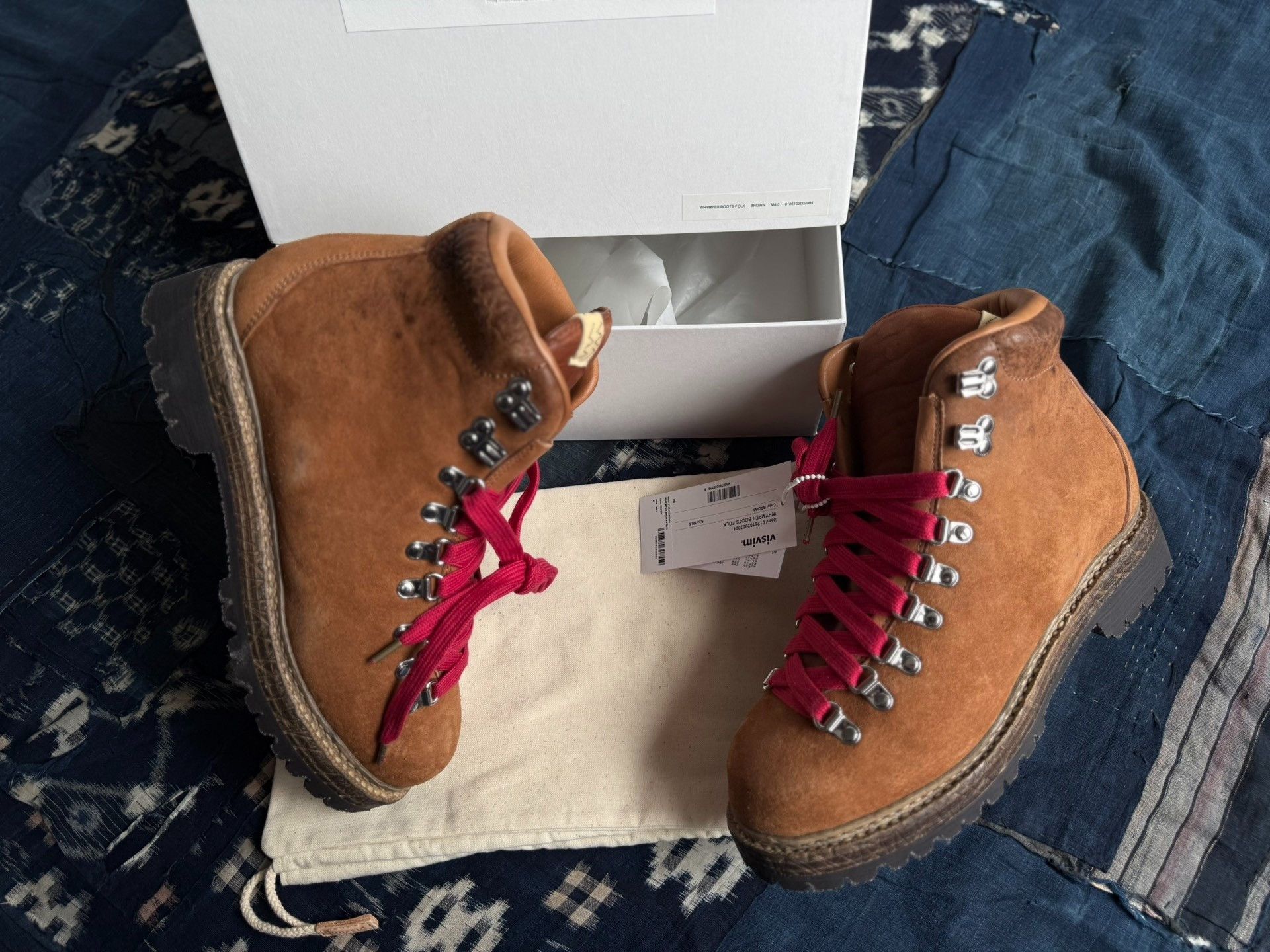 Visvim VISVIM 26SS WHYMPER BOOTS-FOLK Size US 5 / EU 37 - 1 Thumbnail