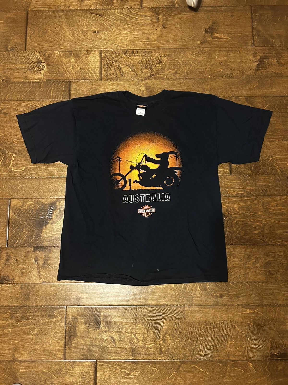 Harley Davidson × Vintage Vintage Harley Davidson Australia Shirt Size US XL / EU 56 / 4 - 1 Thumbnail