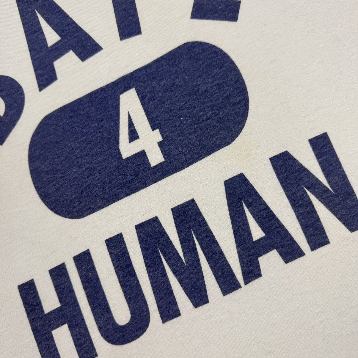 Vintage Vintage Bape 4 Human Rare T-shirt Size US M / EU 48-50 / 2 - 8 Thumbnail