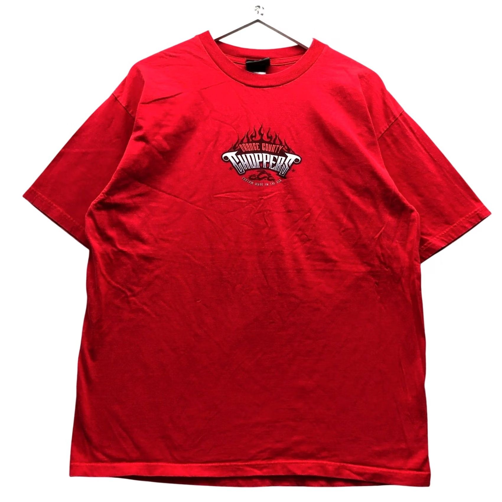 Vintage VINTAGE Orange County Choppers OCC Red T-Shirt Mens XL Short Sleeve Graphic Size US XL / EU 56 / 4 - 5 Thumbnail