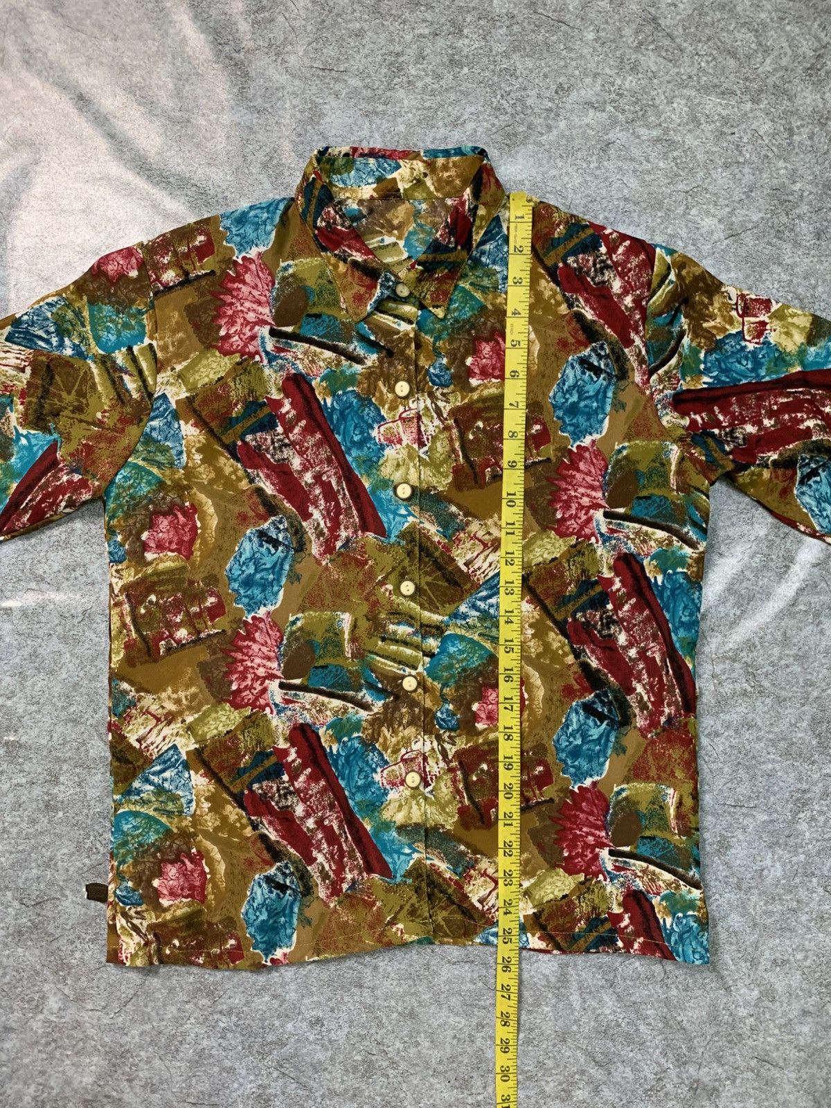 Vintage Rare Design Vintage-Style Long-Sleeve Blouse Size M / US 6-8 / IT 42-44 - 5 Thumbnail