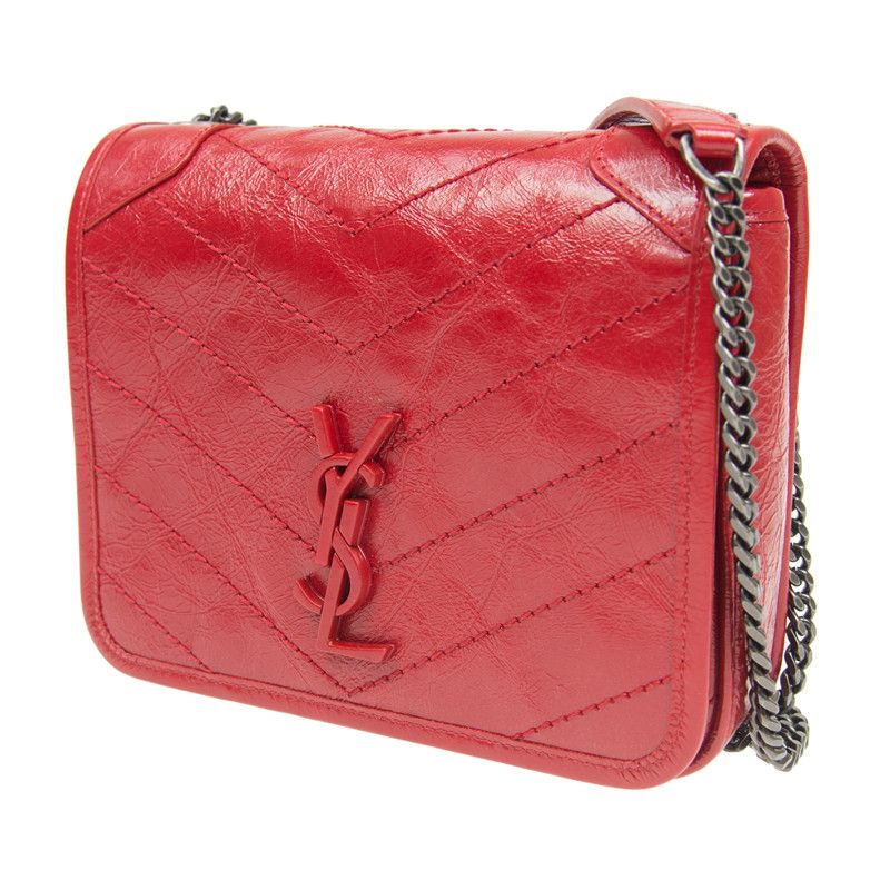 Saint Laurent Paris o1bcso1str1225 Size:OS/Niki Baby In vintage in Red Size ONE SIZE - 3 Thumbnail