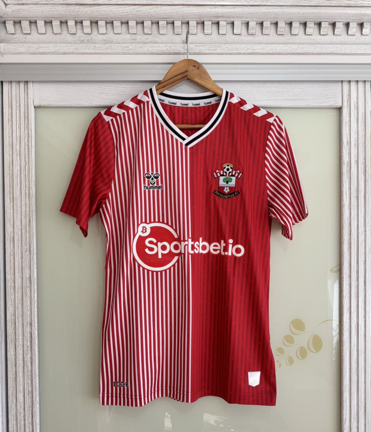 Hummel Southampton 2023-2024 Home Soccer Jersey Football Kit Shirt Size US S / EU 44-46 / 1 - 1 Thumbnail