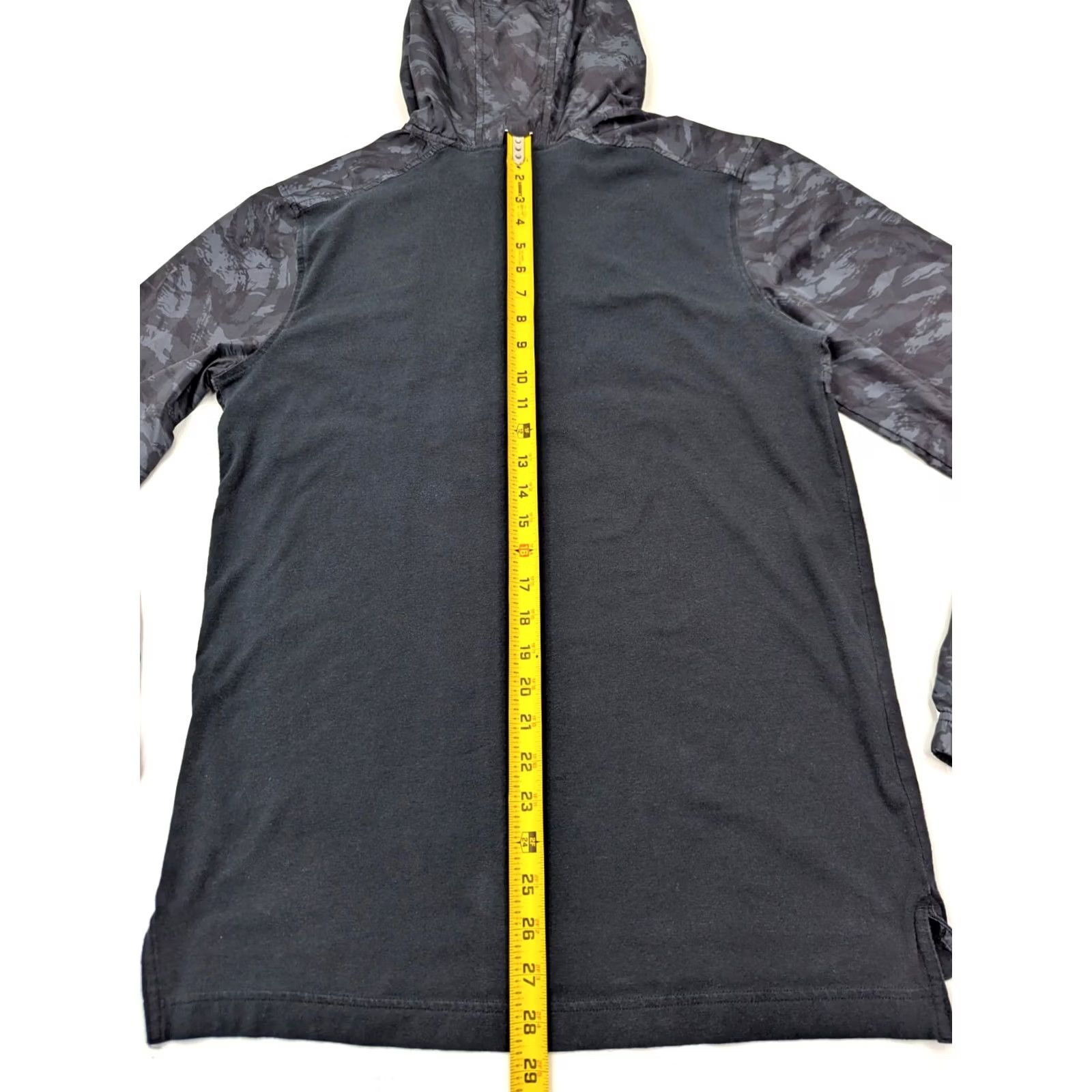Under Armour Under Armour Hoodie Shirt Mens M Black Pullover Zip Windbreaker Top Cotton Bottom Fitted All Seasons Size US M / EU 48-50 / 2 - 7 Thumbnail