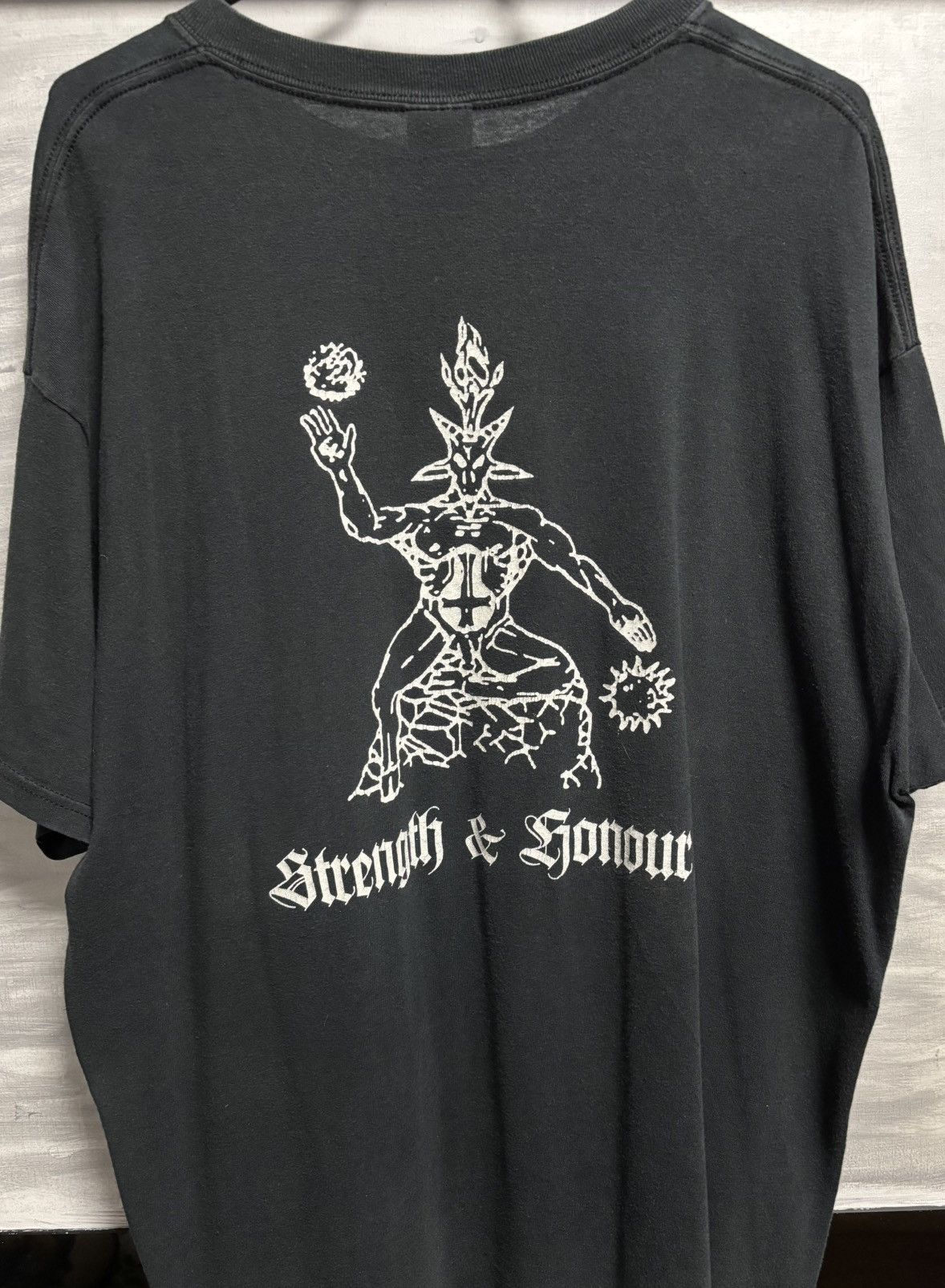 Band Tees RARE! Satanic Warmaster Strength & Honour 2001 Tee XL Size US XL / EU 56 / 4 - 2 Thumbnail