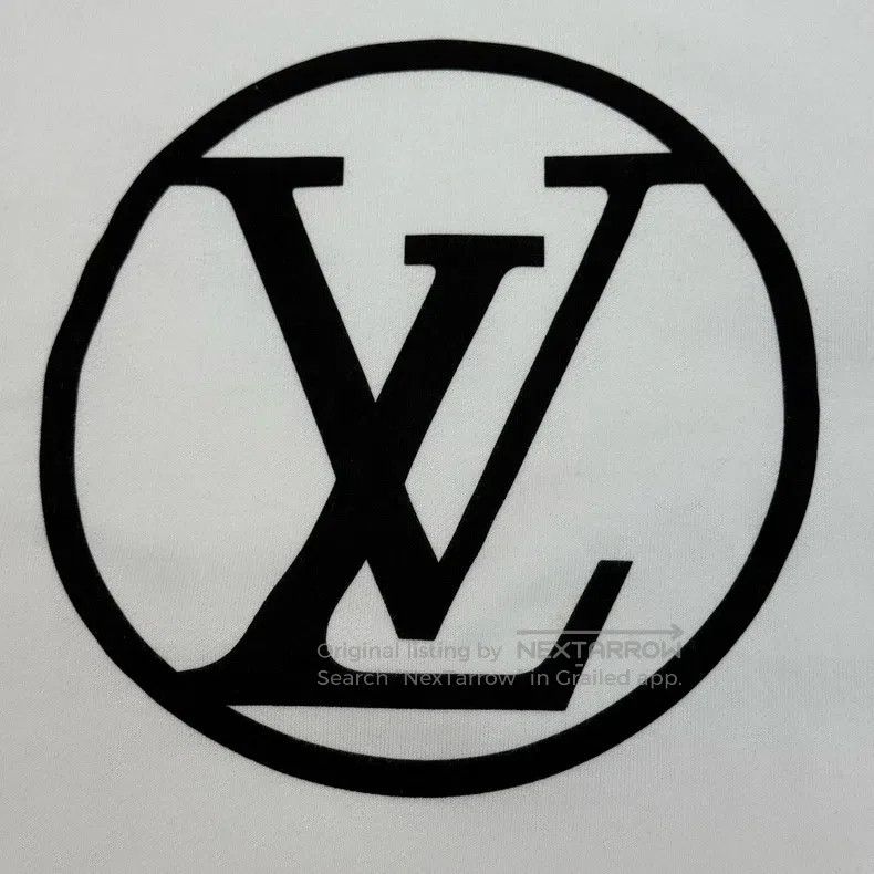 Louis Vuitton Louis Vuitton White classic logo cropped sweatshirt Size M / US 6-8 / IT 42-44 - 7 Thumbnail