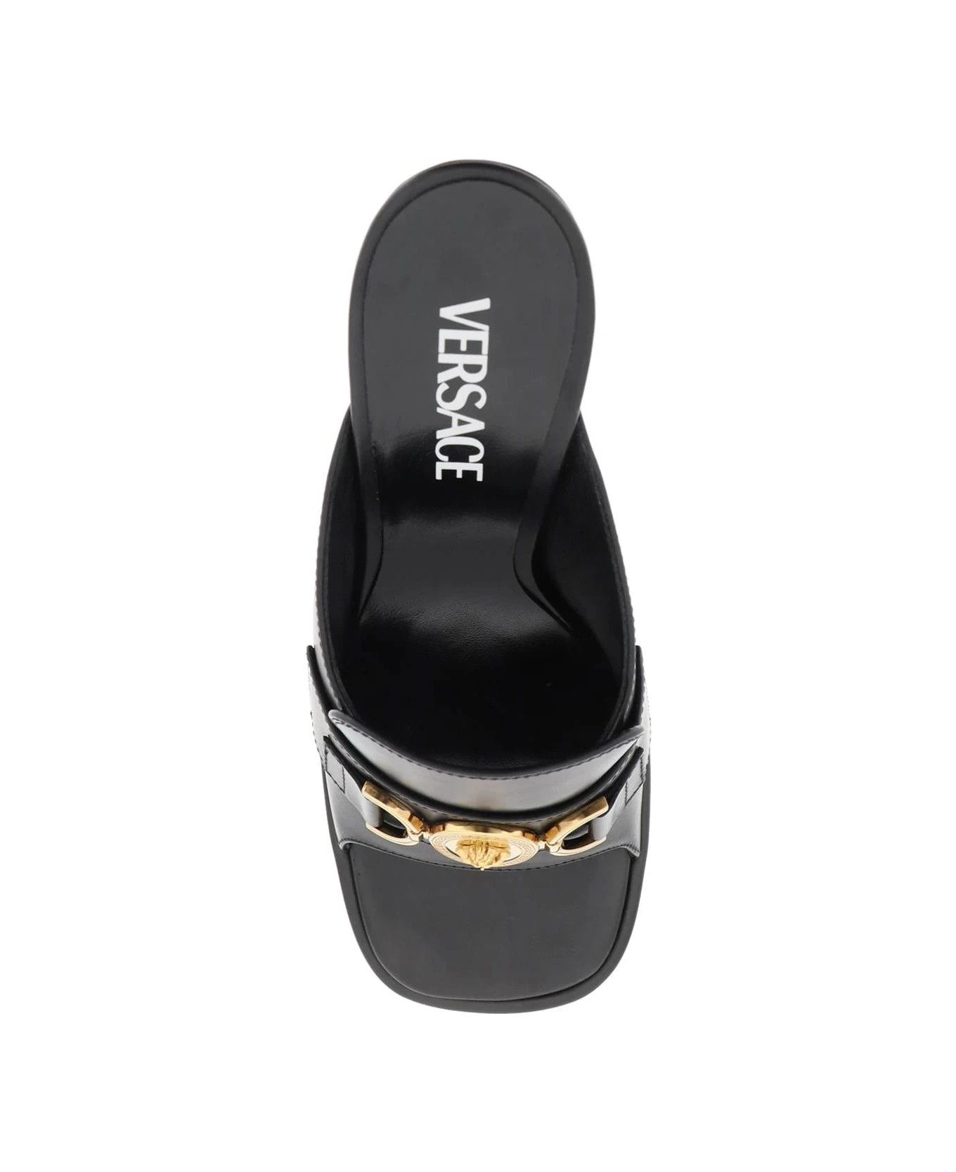 Versace o1y0226 Mules in Black Size US 5 / IT 35 - 3 Thumbnail