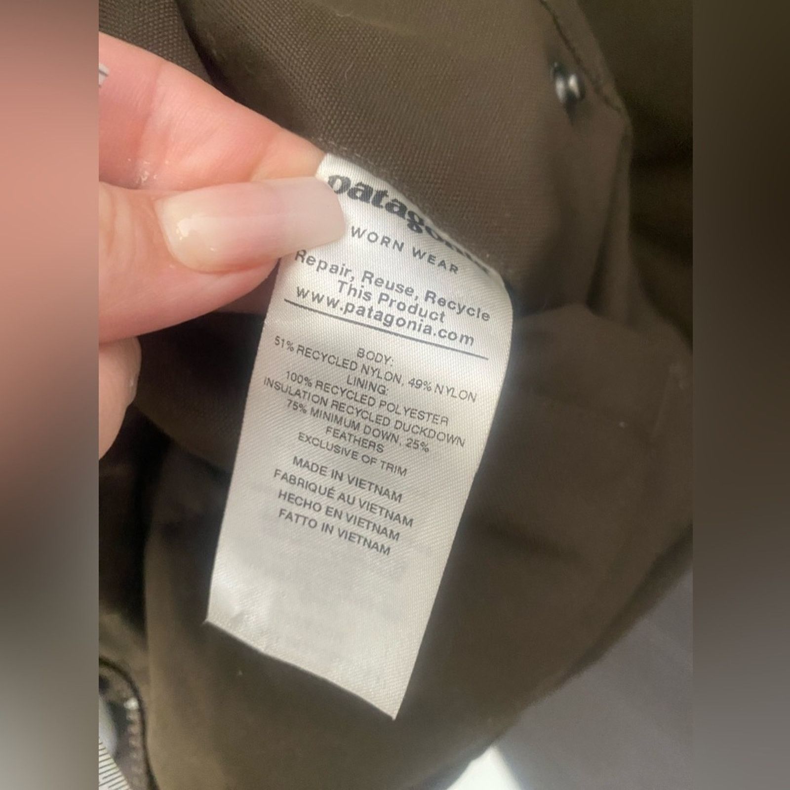 Patagonia PATAGONIA REVERSIBLE BIVY DOWN VEST DUCK DOWN INSULATED S Size US S / EU 44-46 / 1 - 8 Thumbnail