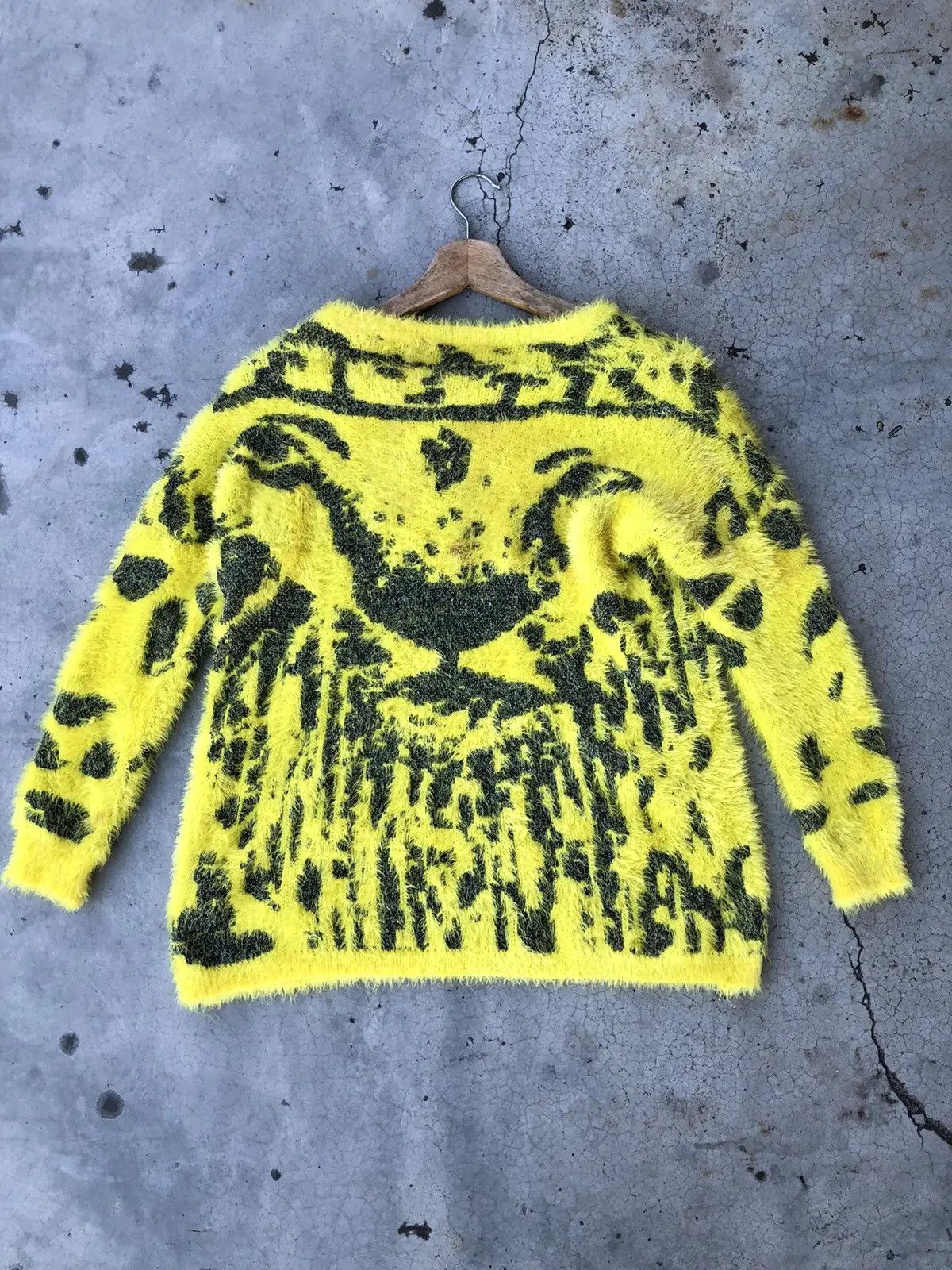 Aran Isles Knitwear × Designer Vintage Knitsweater Mohair Memeri/Jumpe Size US S / EU 44-46 / 1 - 8 Thumbnail