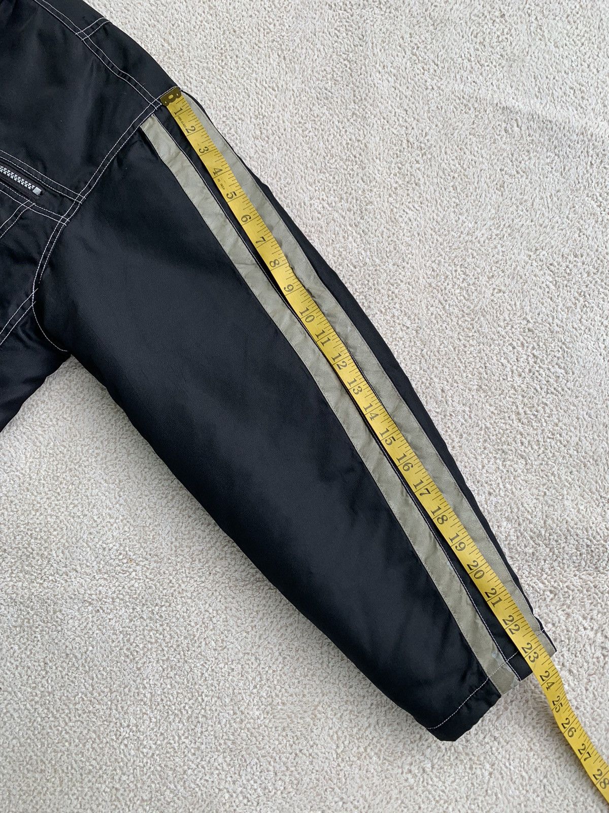 Japanese Brand × Vintage Vintage Chevrolet zipper Down Jacket Reflective striped Size US L / EU 52-54 / 3 - 19 Thumbnail