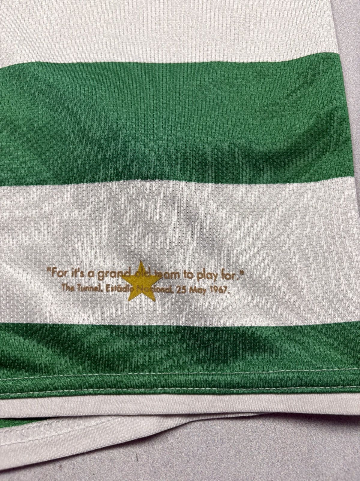Nike Nike Celtic 2007 Lisbon Lions 40th Anniversary Home Jersey Size US XL / EU 56 / 4 - 7 Thumbnail