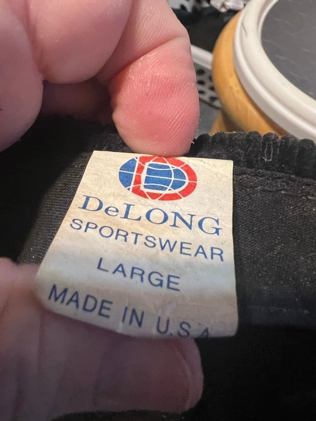 Vintage Vintage Men's DeLONG Black Corduroy Enjoy Coke Baseball Cap Size 30 - 6 Thumbnail