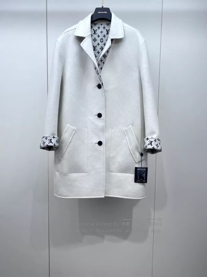 Louis Vuitton Louis Vuitton Presbyopic reversible cashmere coat Size S / US 4 / IT 40 - 3 Thumbnail