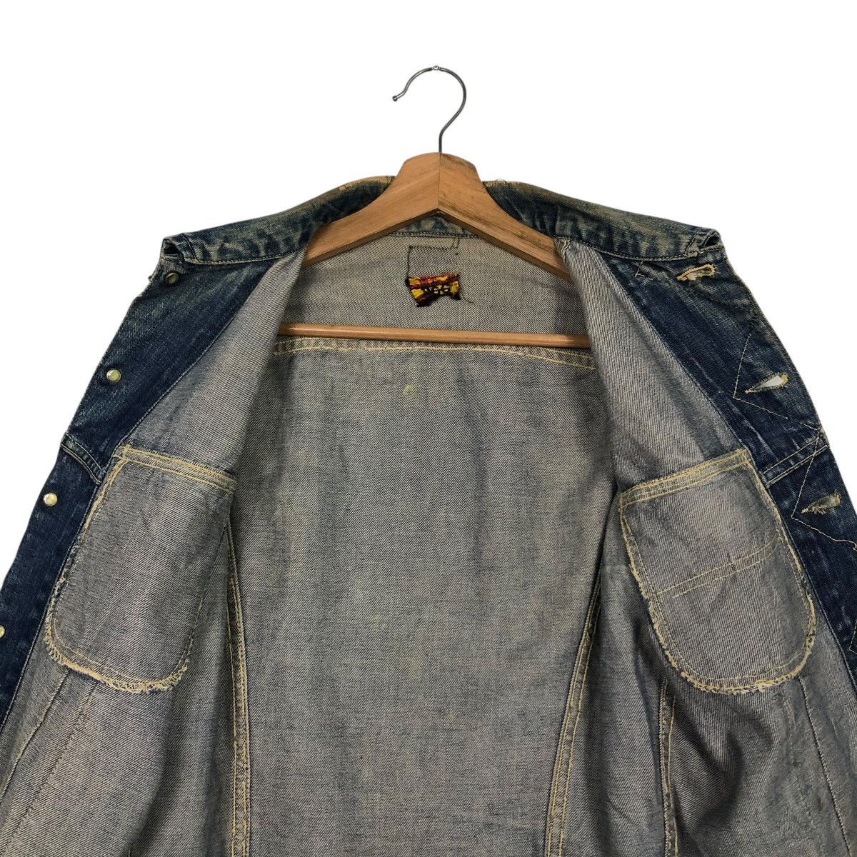 Lee 🔥TRUE VINTAGE 50’s TRUCKER DENIM JACKET LEE RIDERS Size US M / EU 48-50 / 2 - 18 Thumbnail