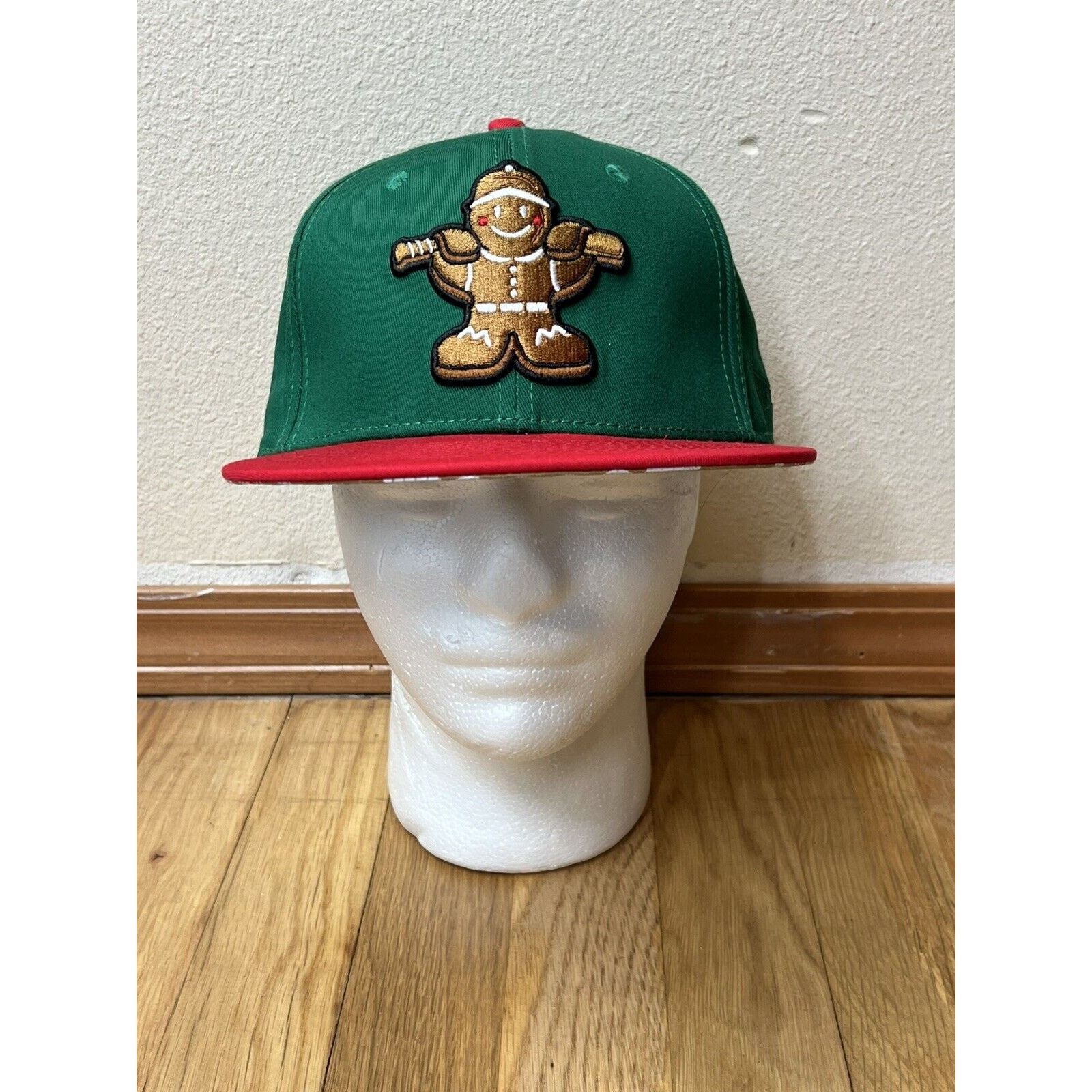 Other Baseballism Gingerbread Man Baseball Fitted Hat Size 7 1/4 Size ONE SIZE - 1 Thumbnail