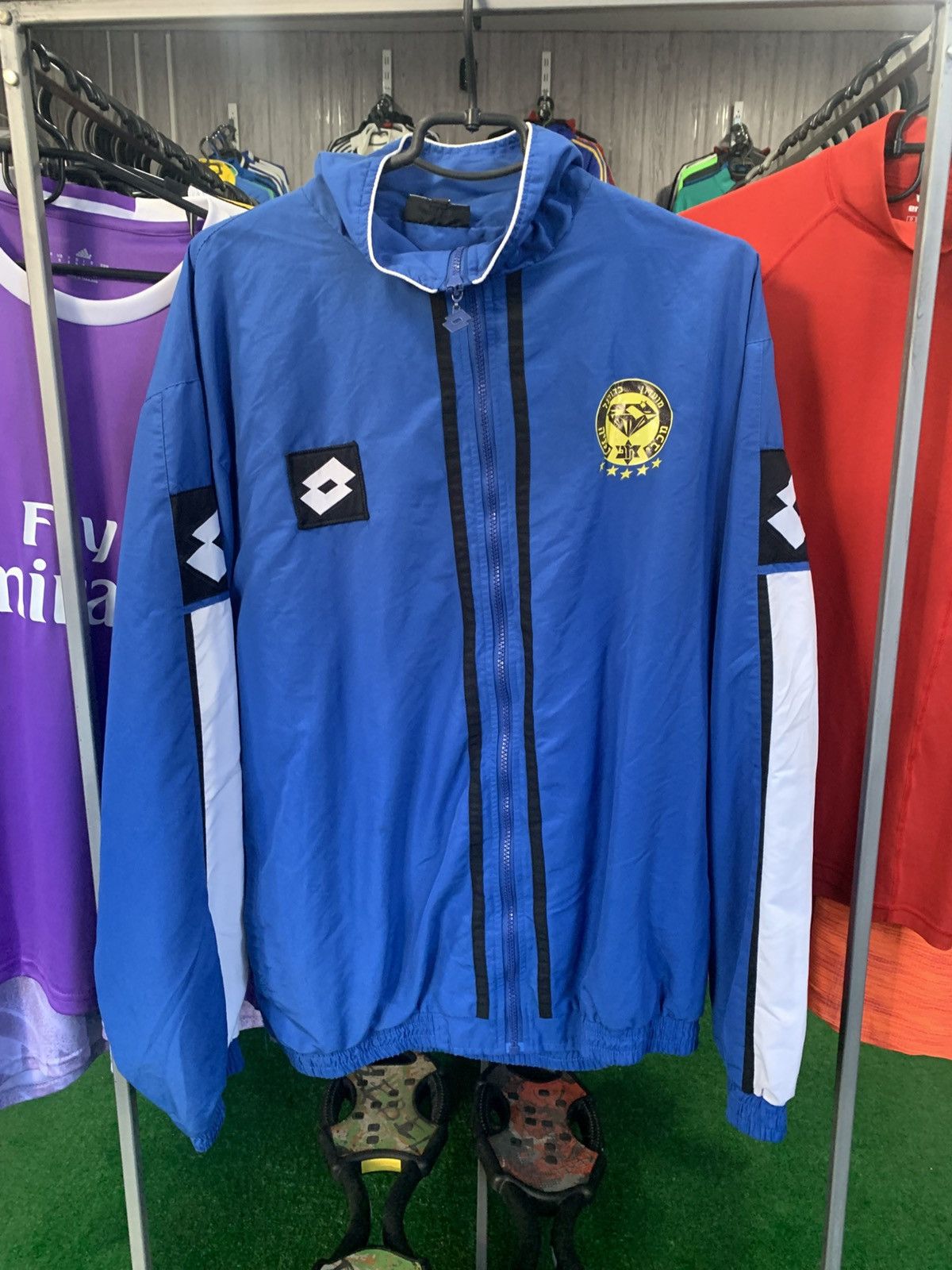 Lotto Sport × Vintage Lotto Jacket Vintage Football Club Maccabi Netanya Size L Size US L / EU 52-54 / 3 - 1 Thumbnail