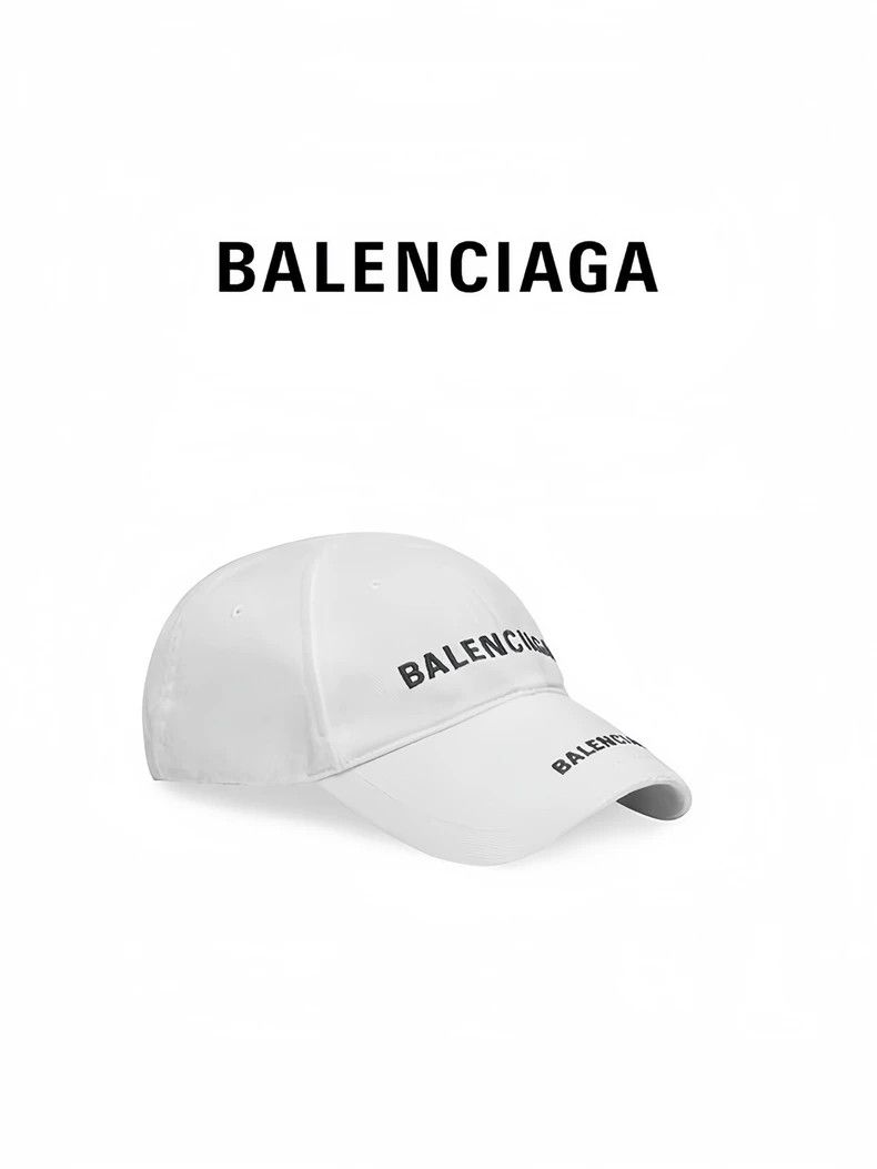 Balenciaga Balenciaga Double embroidered logo cap Size ONE SIZE - 3 Thumbnail