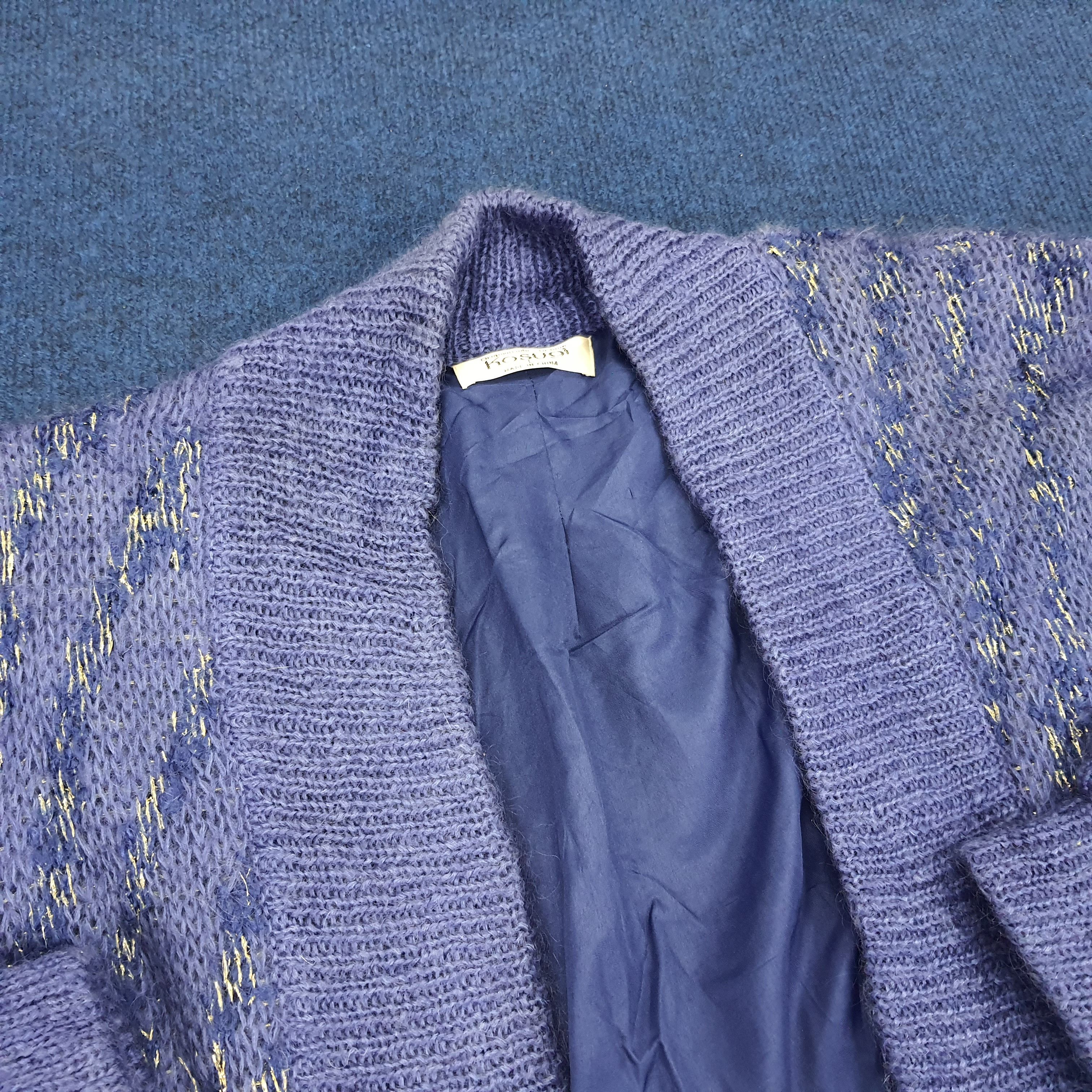 Japanese Brand × Vintage Vintage Kosugi Knitted Cardigan Size L / US 10 / IT 46 - 3 Thumbnail