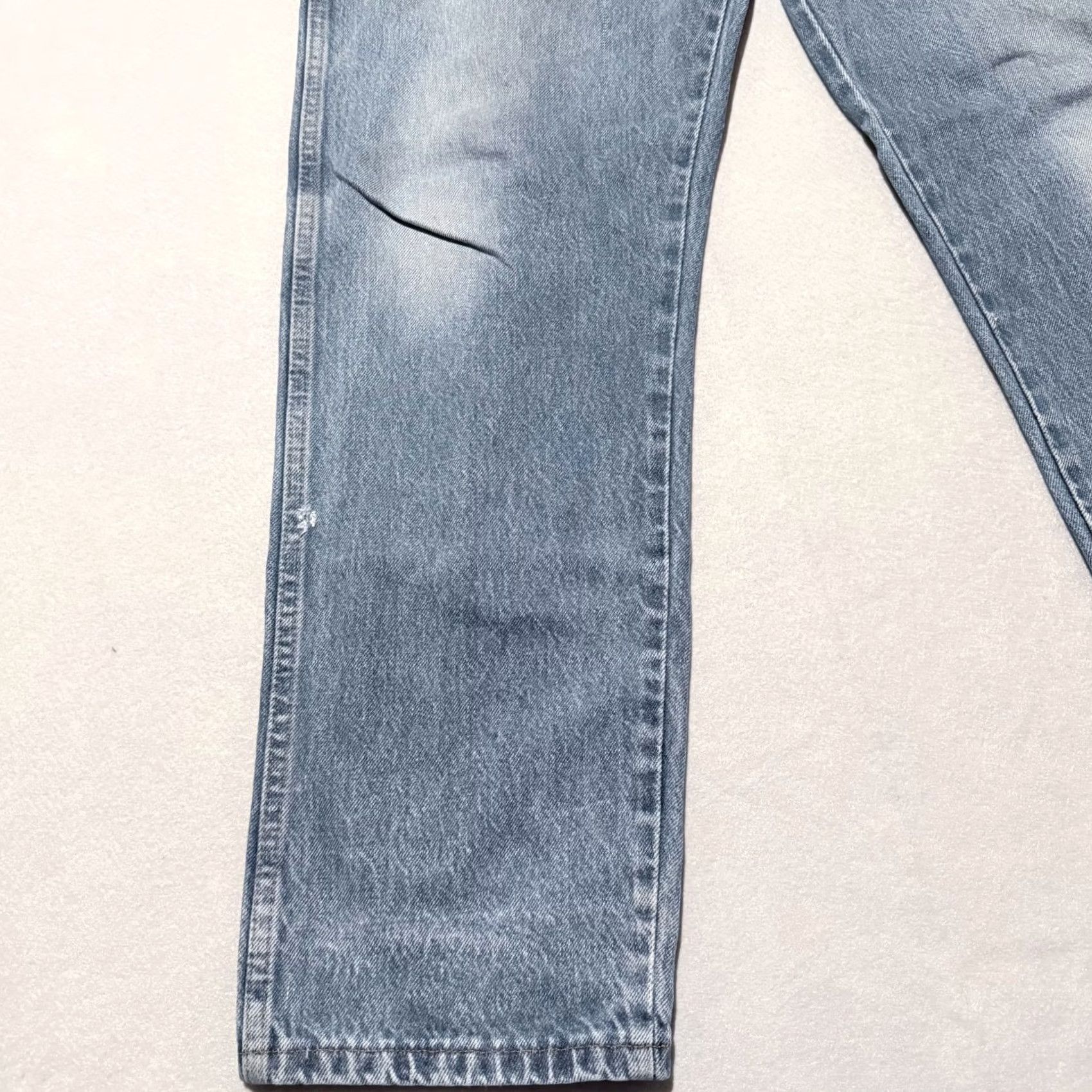 Wrangler Wrangler Rustler Straight Jeans Regular 36 Blue Mens 36 X 30 Stonewash Denim Distressed Cowboy Western 90s? Size US 36 / EU 52 - 4 Thumbnail
